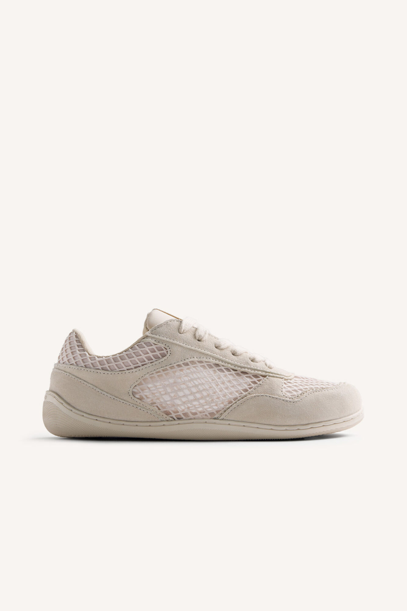Gioseppo Leather and mesh trainers