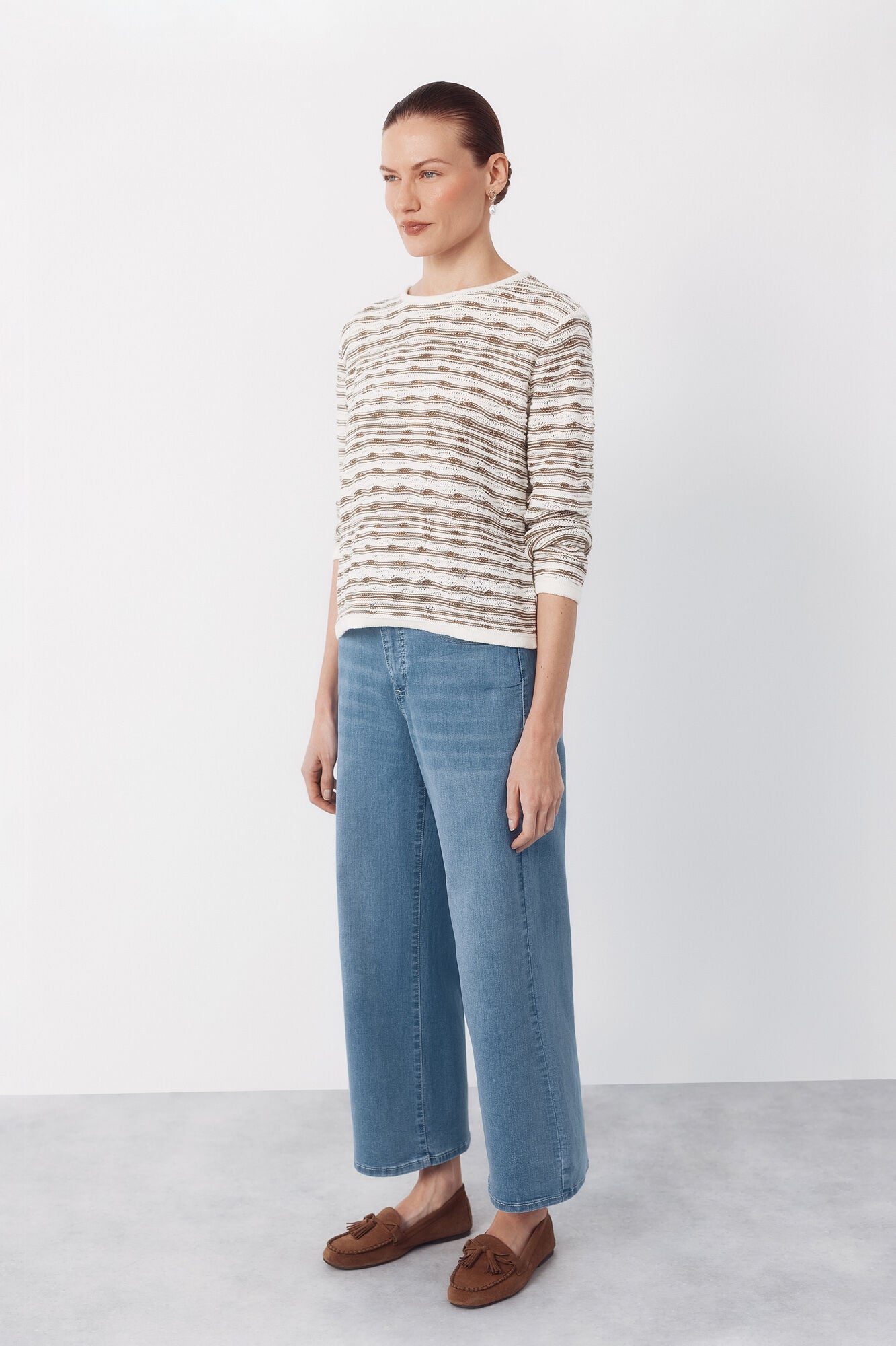 Cortefiel Jersey-knit textured jumper