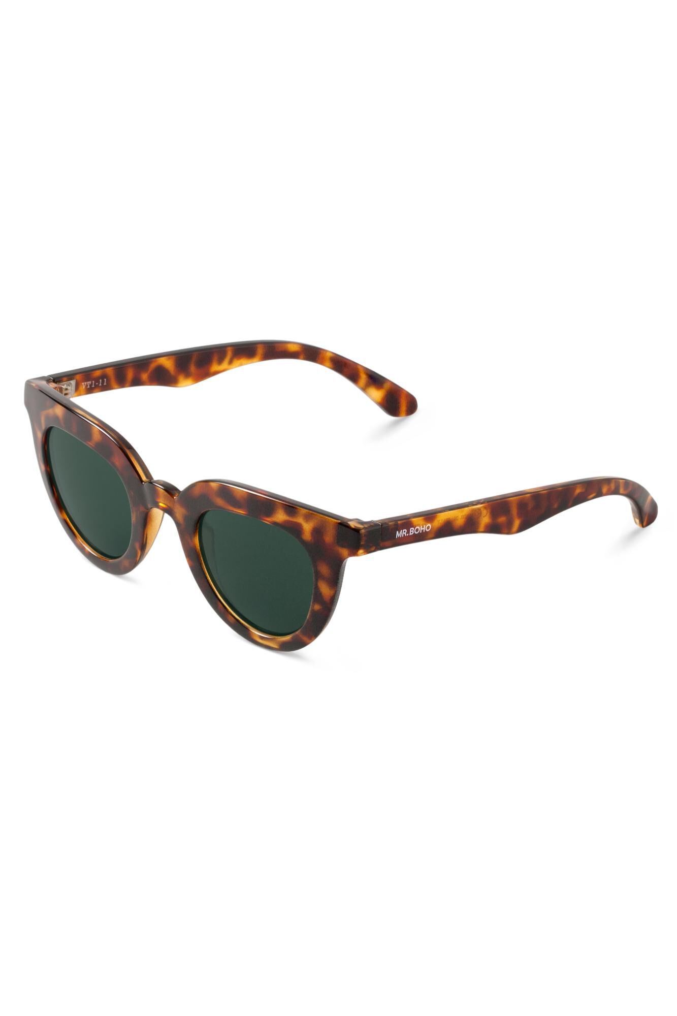Mr. Boho &Oacute;culos de sol Cheetah tortoise - hayes - com lentes cl&aacute;ssicas