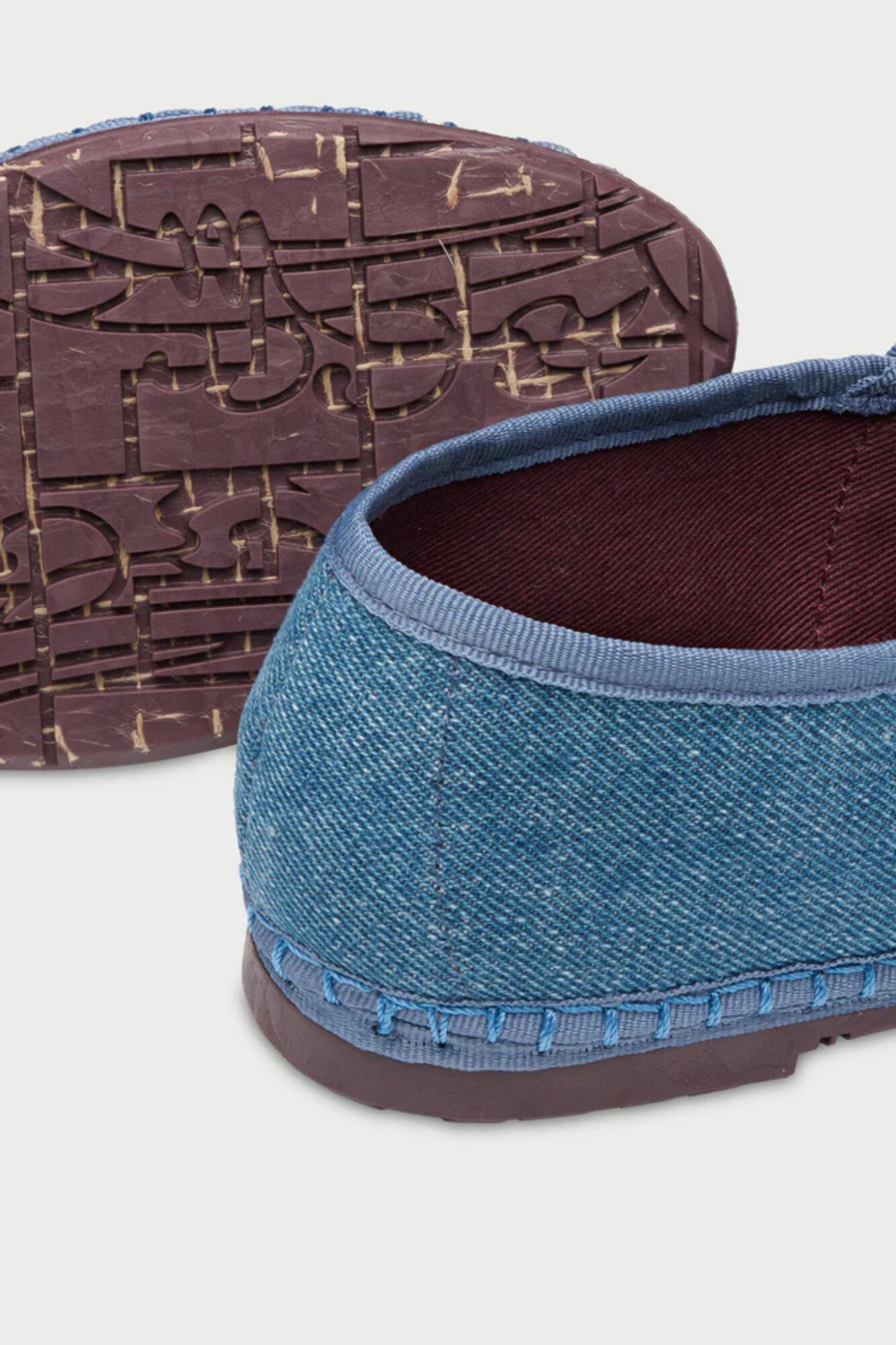 Flabelus Denim Claire ballet flats Blue
