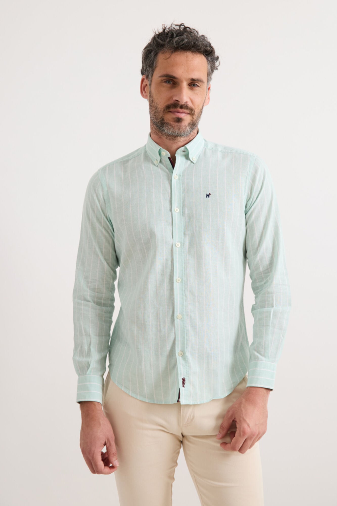 Williot Camisa Raya Fina Lino