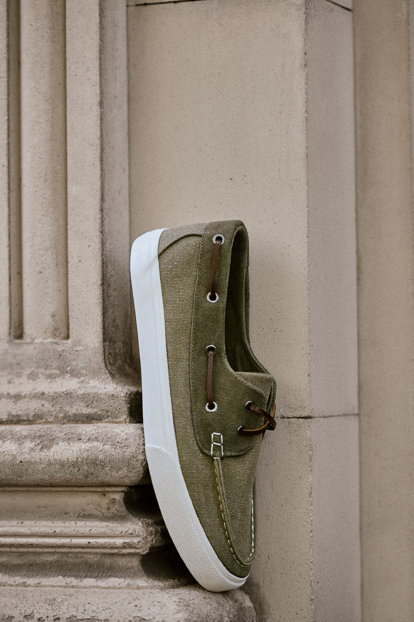 Cortefiel Leather boat shoe