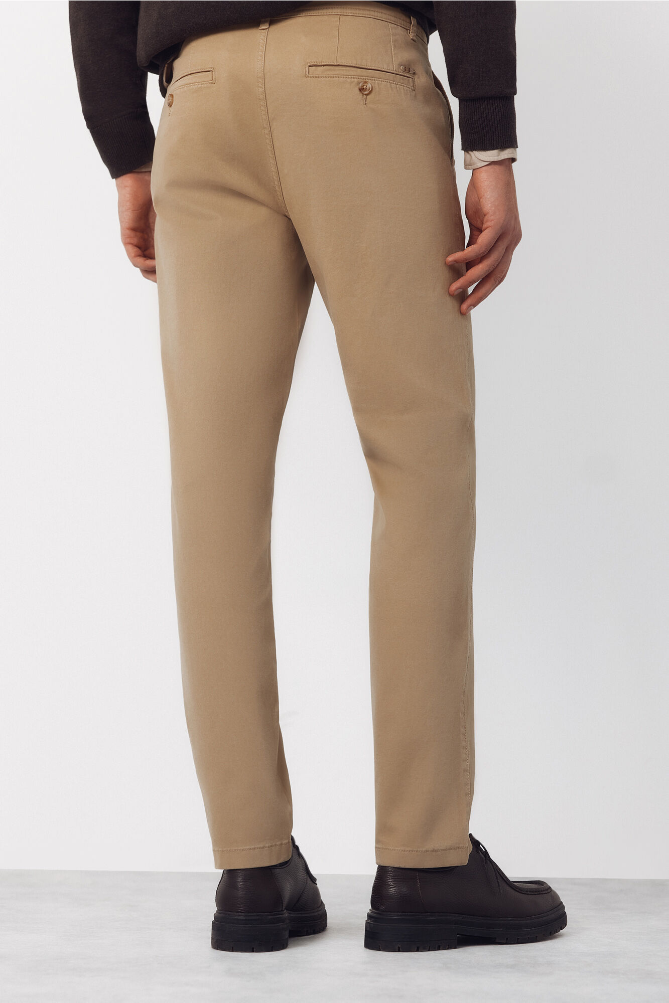 Cortefiel Regular fit chinos Beige