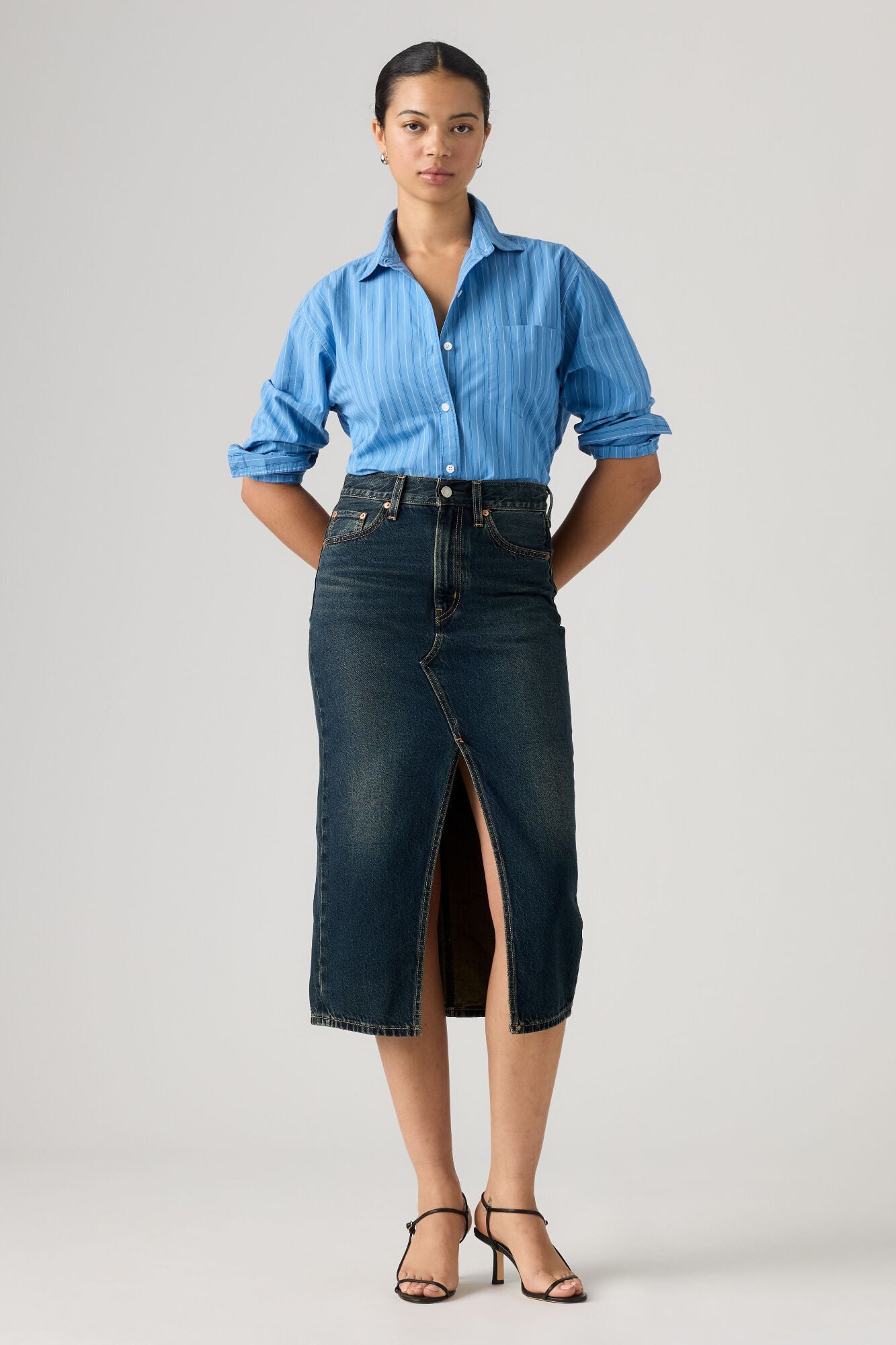 Levi's Saia jeans Levis&reg; Azul