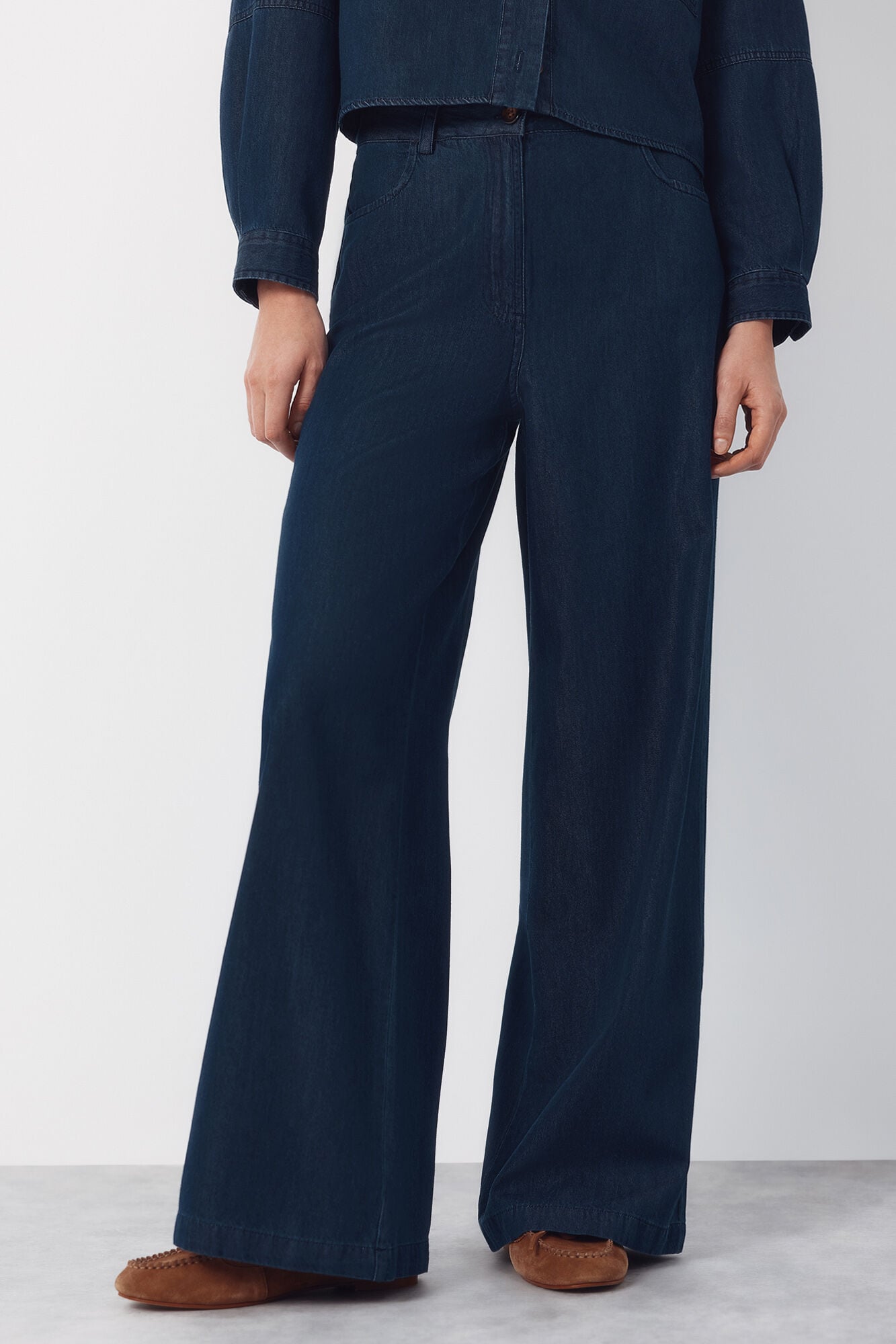 Cortefiel Soft palazzo jeans