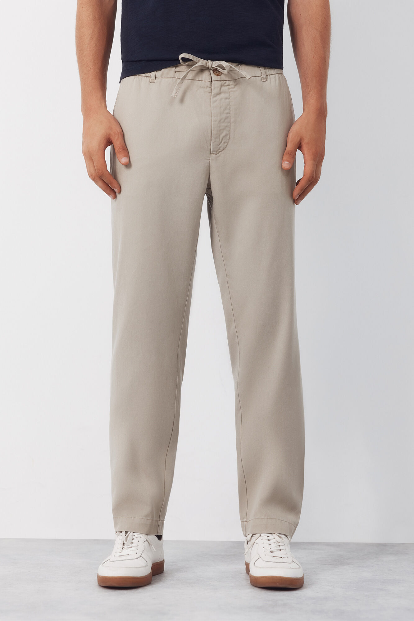 Cortefiel Lightweight tapered chinos