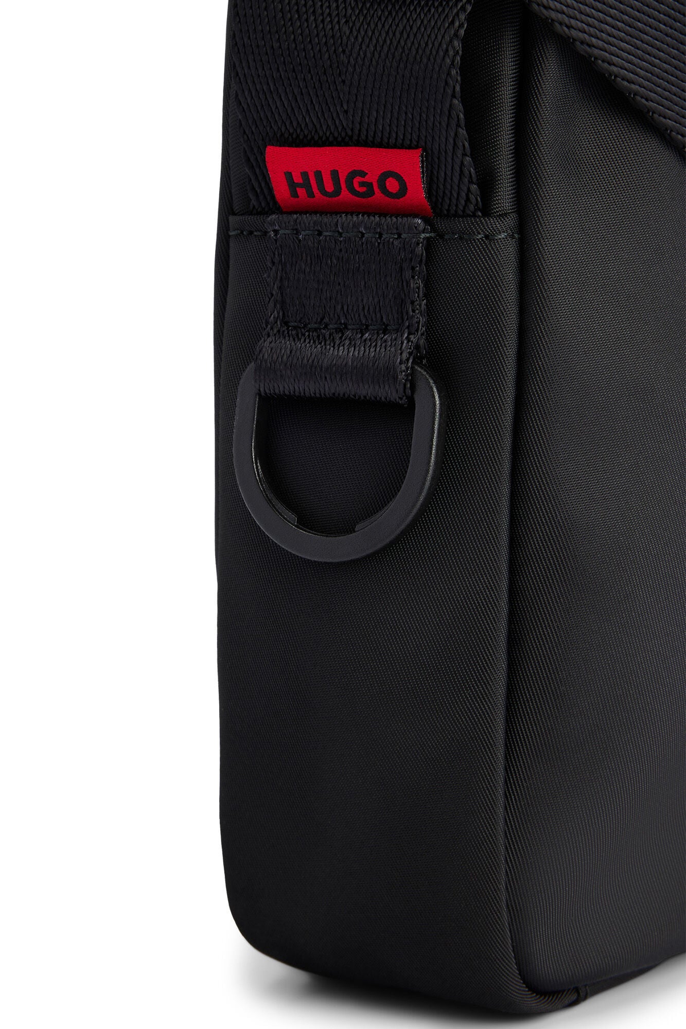 HUGO Mala com logo Preto
