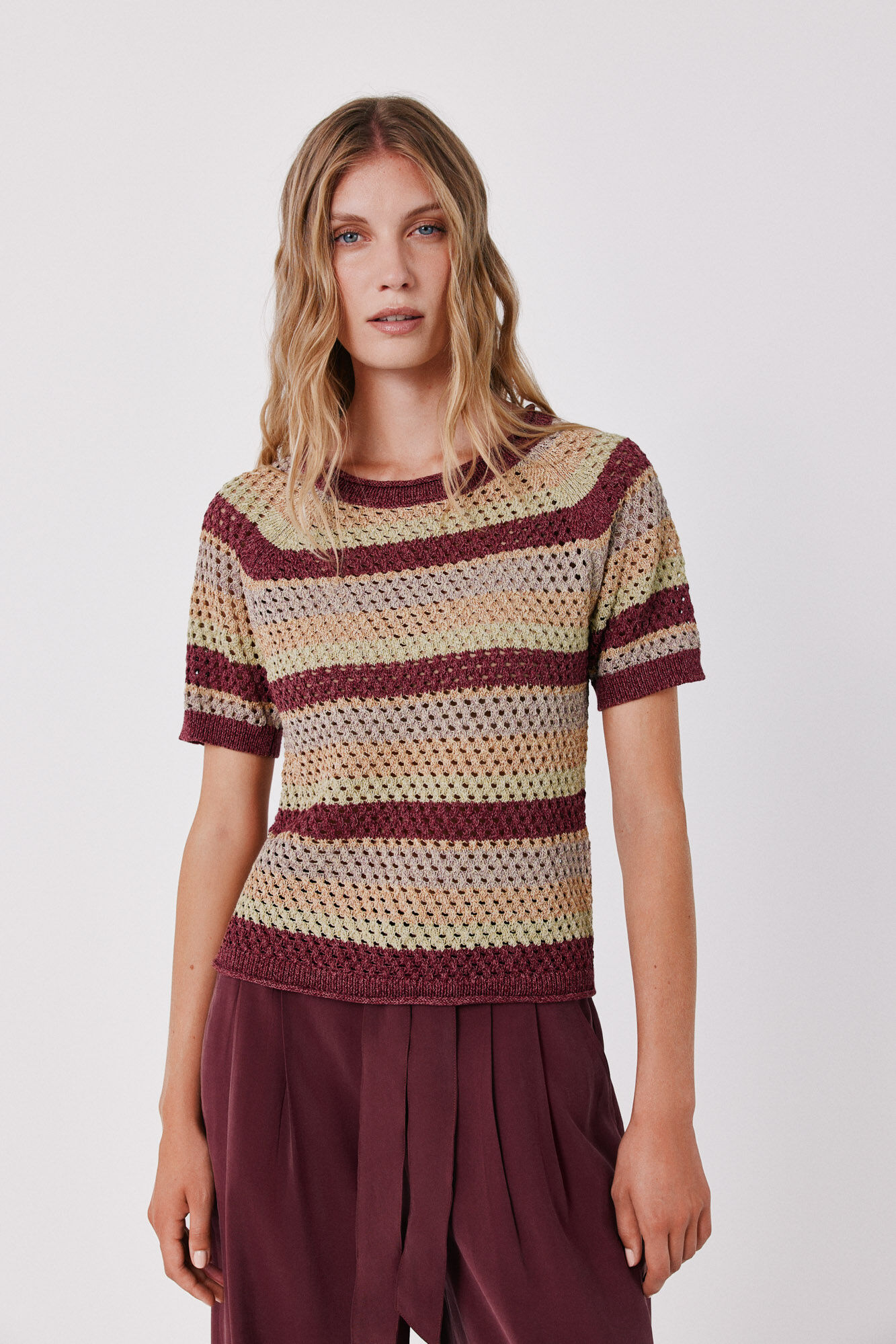 Cortefiel Short sleeve jumper