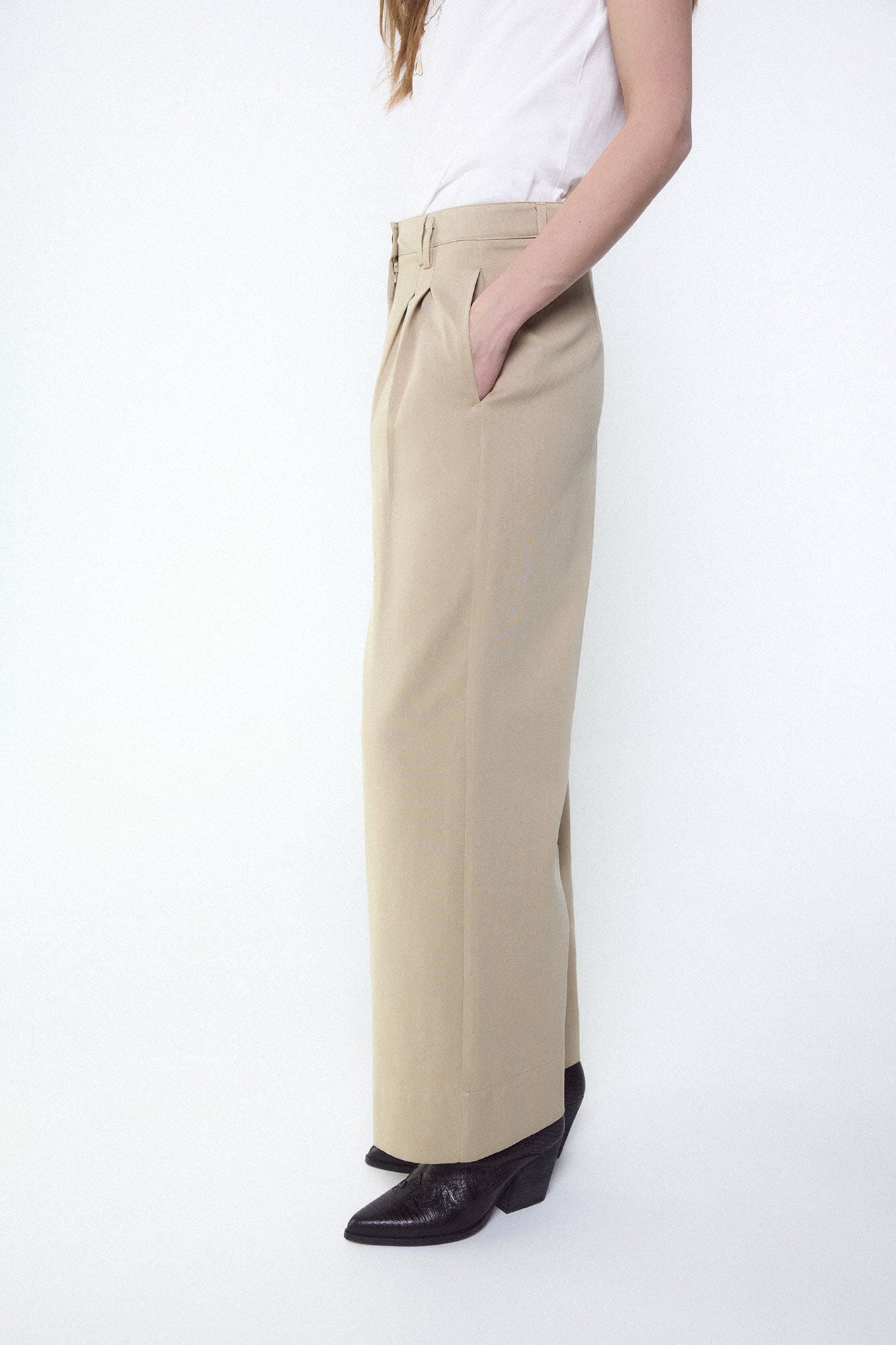 Slowlove Pantal&oacute;n tobillero ancho