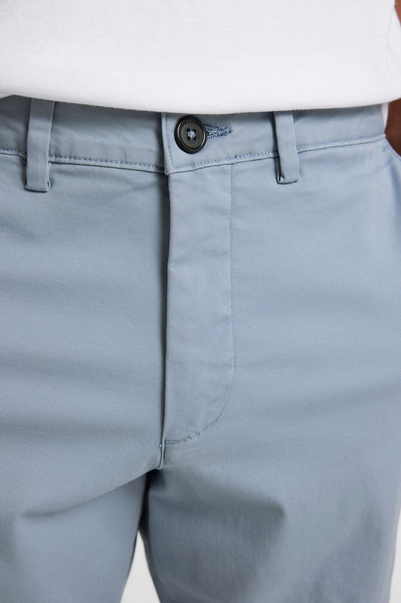 Selected Cal&ccedil;as chino para homem slim fit Azul
