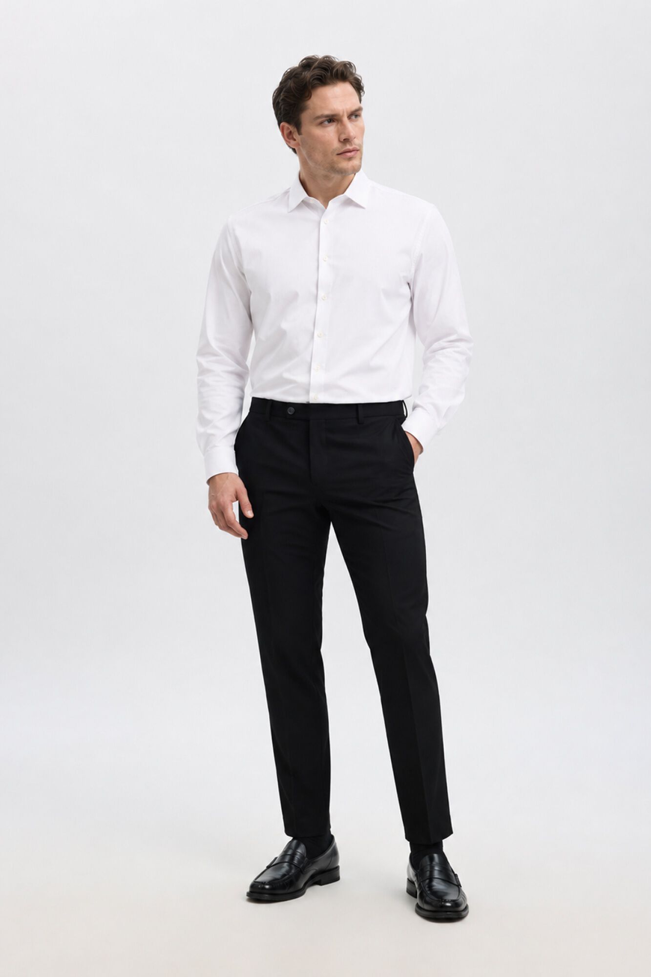 Selected Camisa Slim Fit de vestir
