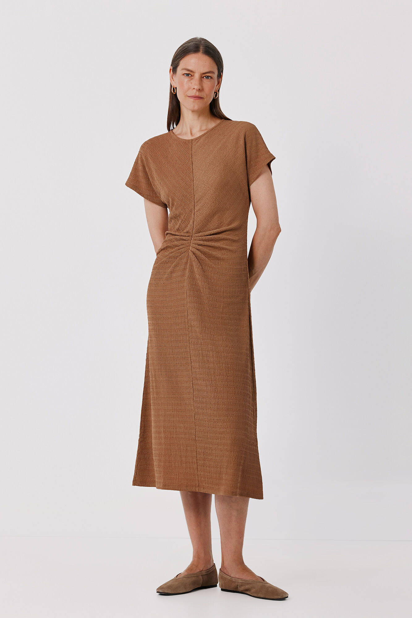 Cortefiel Gathered dress
