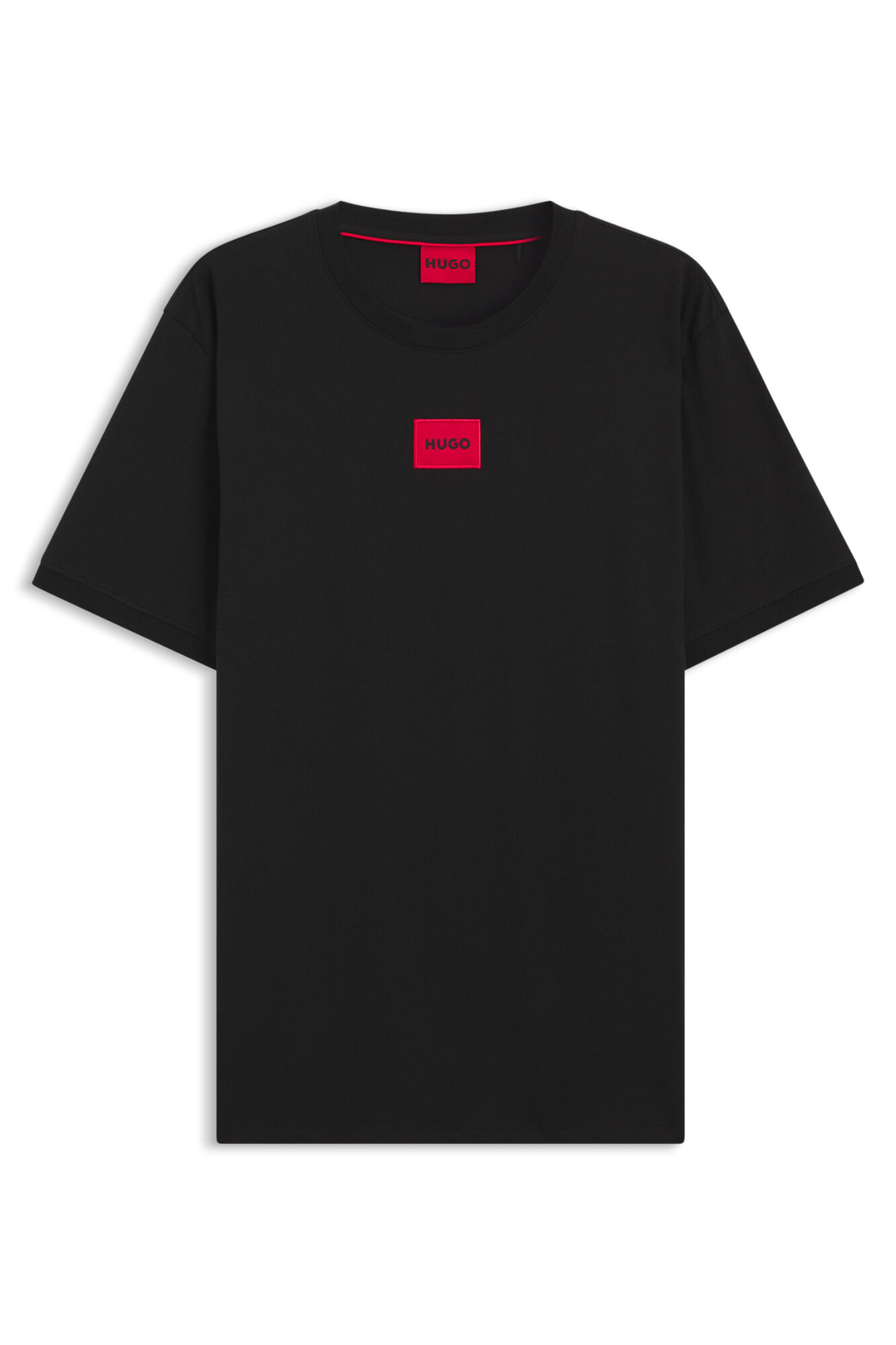 HUGO Short sleeve T-shirt Black