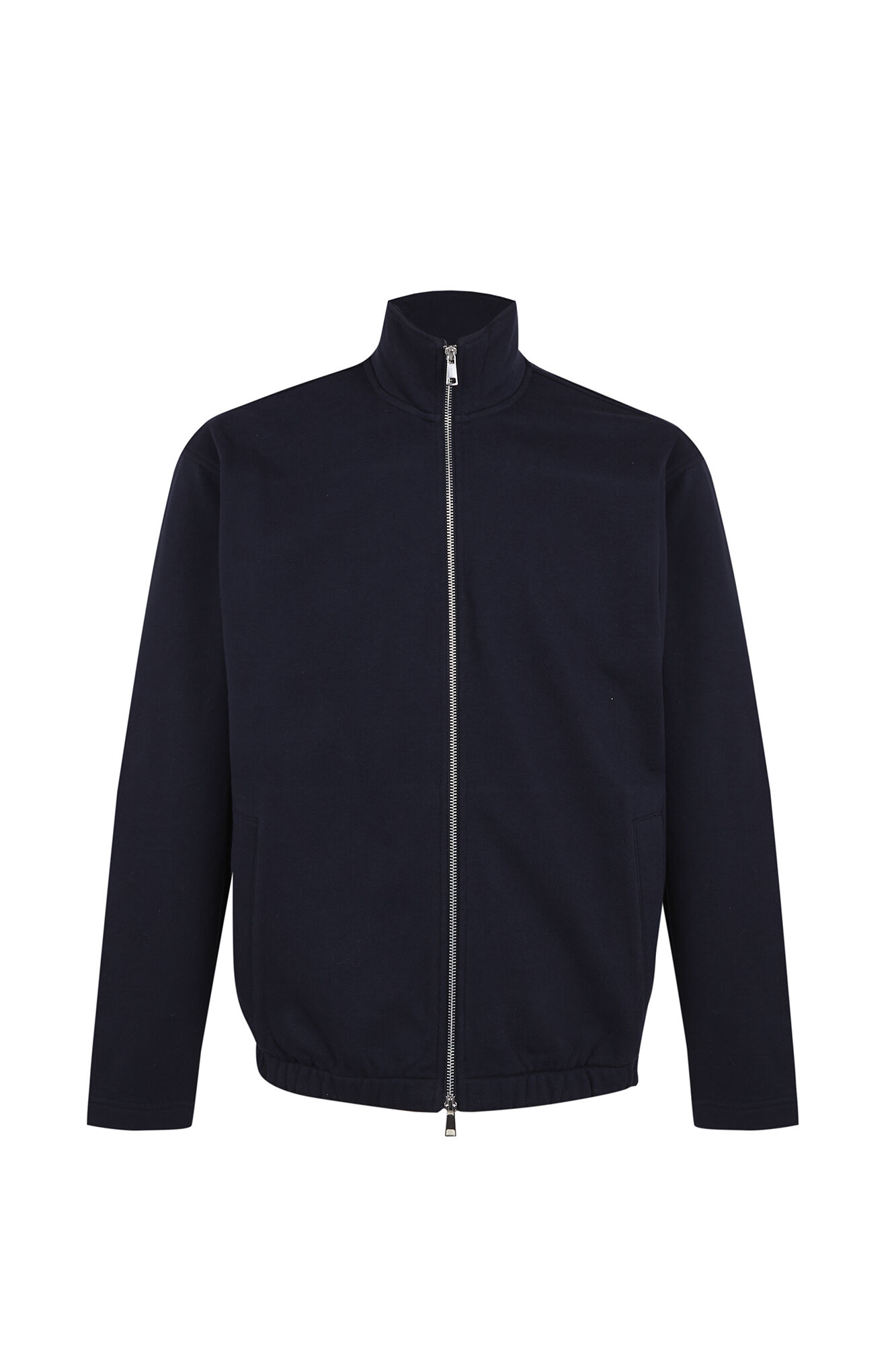 Cortefiel Zip fastening cardigan Navy