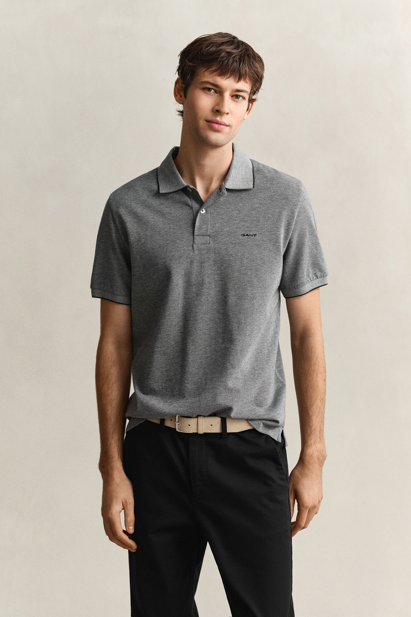 Gant Two-tone polo shirt