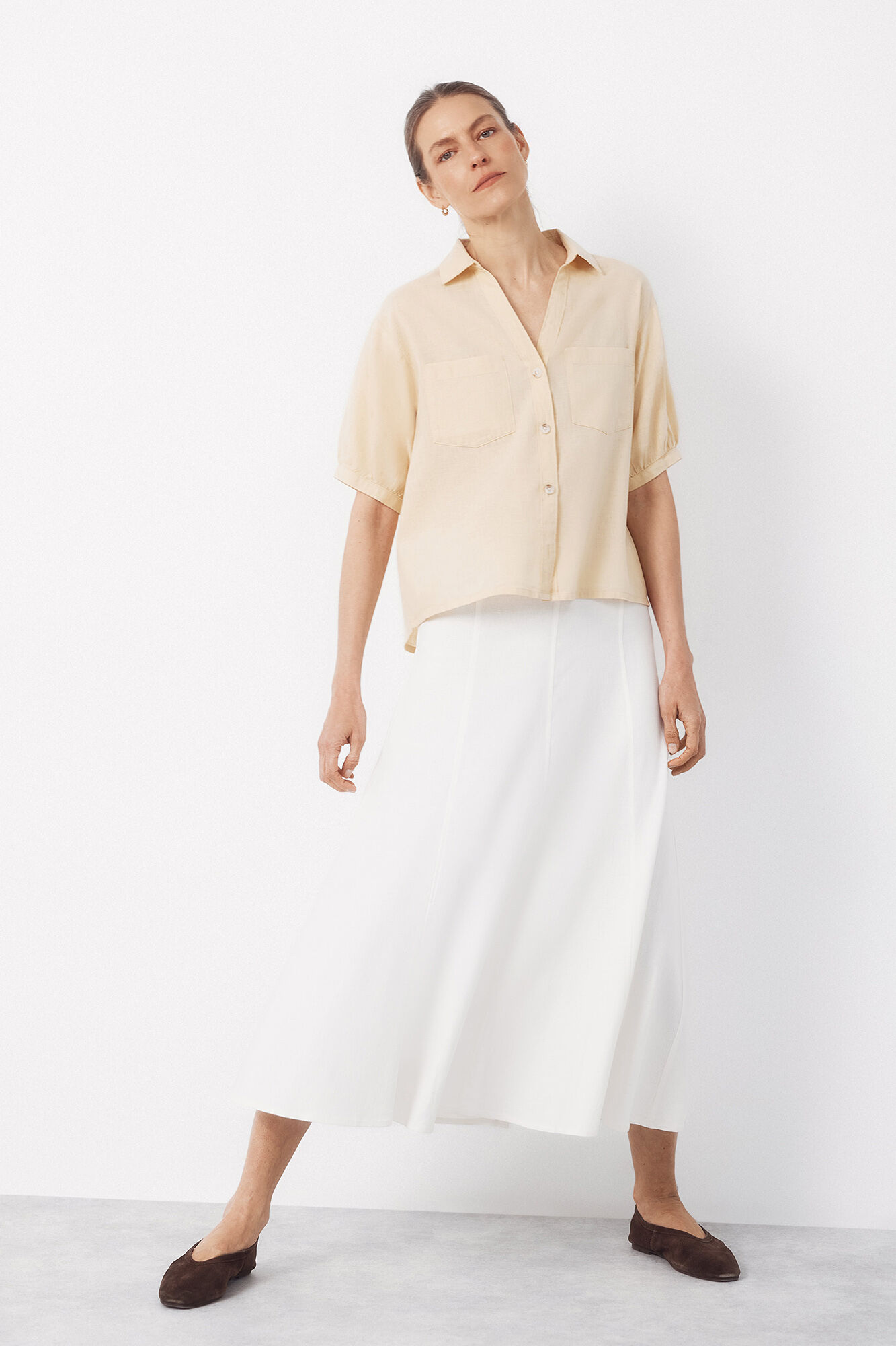 Cortefiel Rustic short sleeve shirt