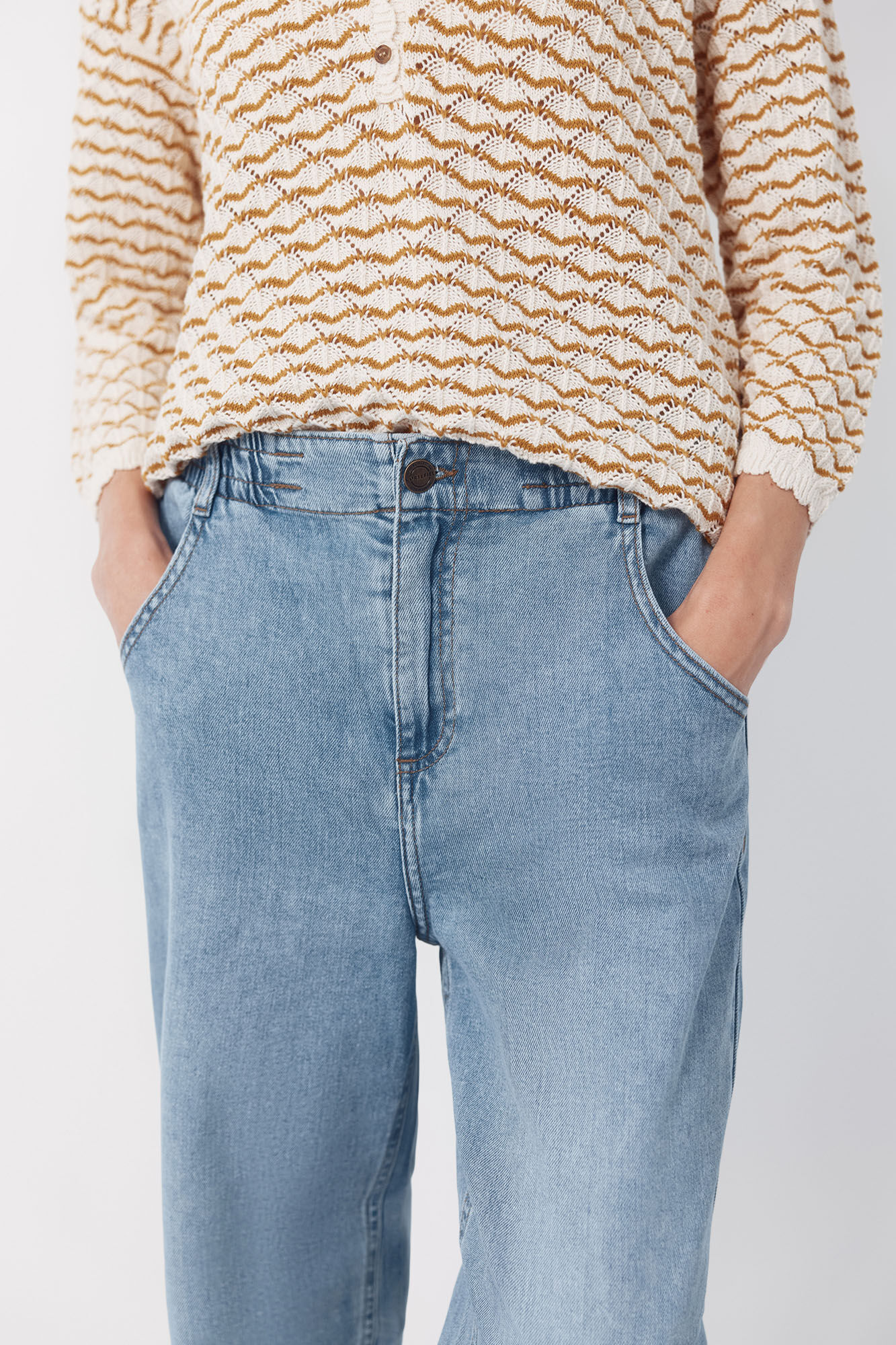 Cortefiel Jeans Easy Fit Azul