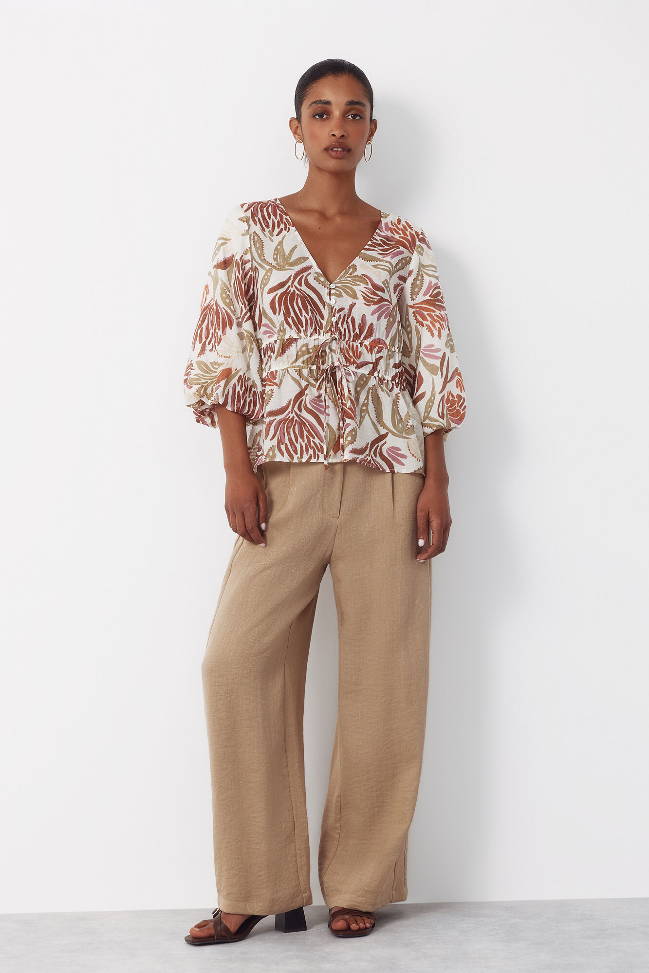 Cortefiel Printed blouse