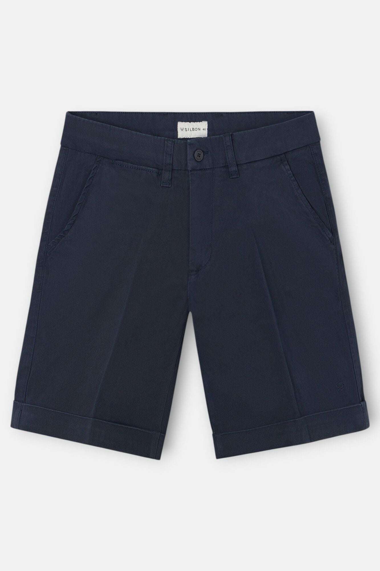 Silbon Classic Bermuda shorts Navy