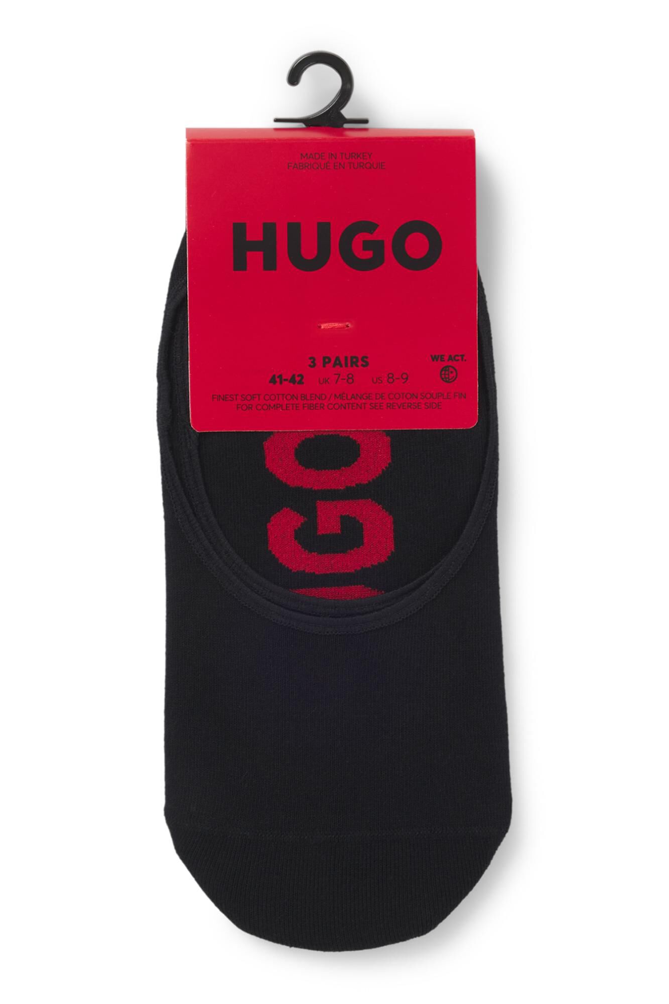 HUGO Pack tres calcetines