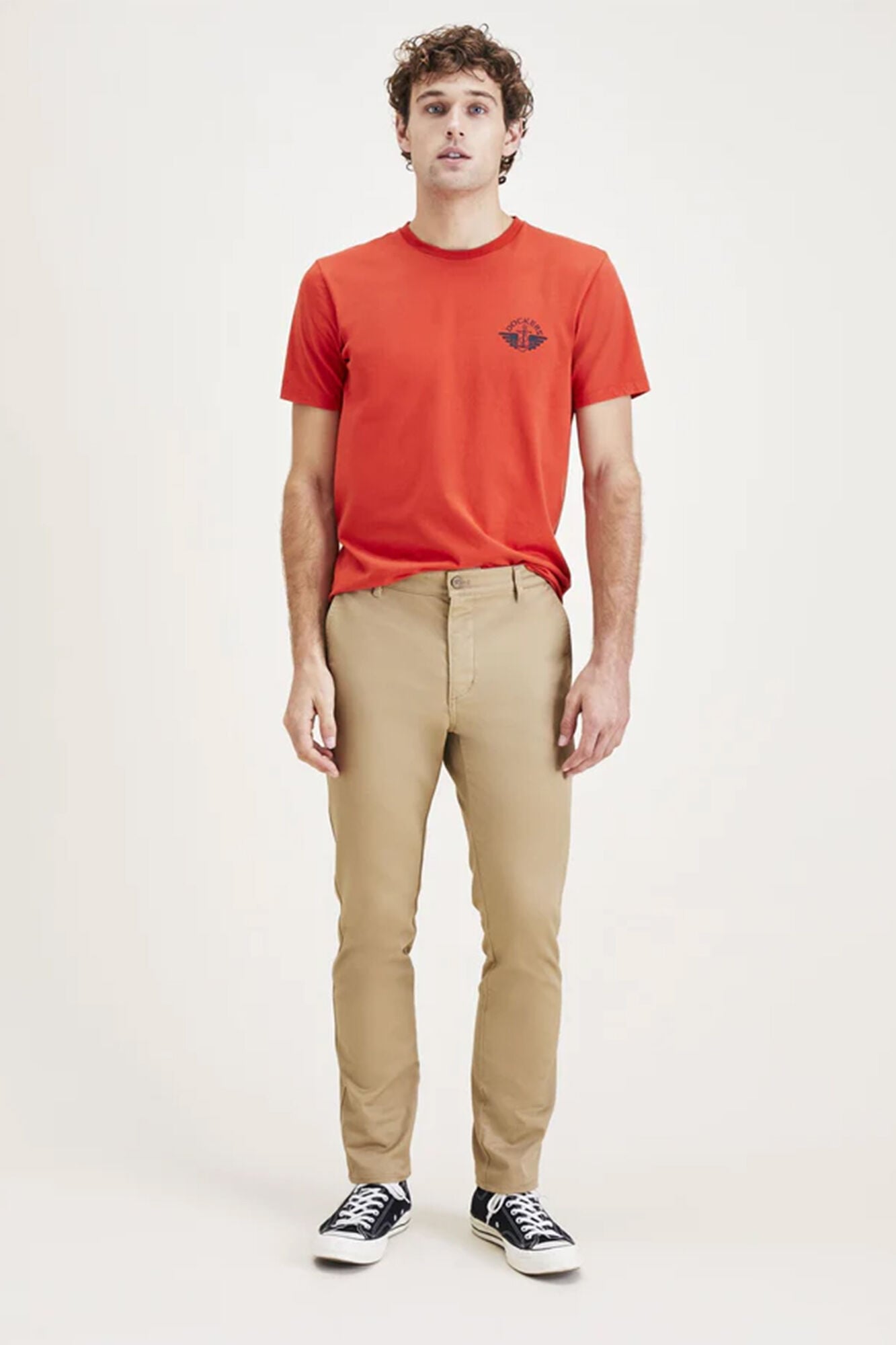 Dockers Cal&ccedil;as chino skinny fit original Tostado
