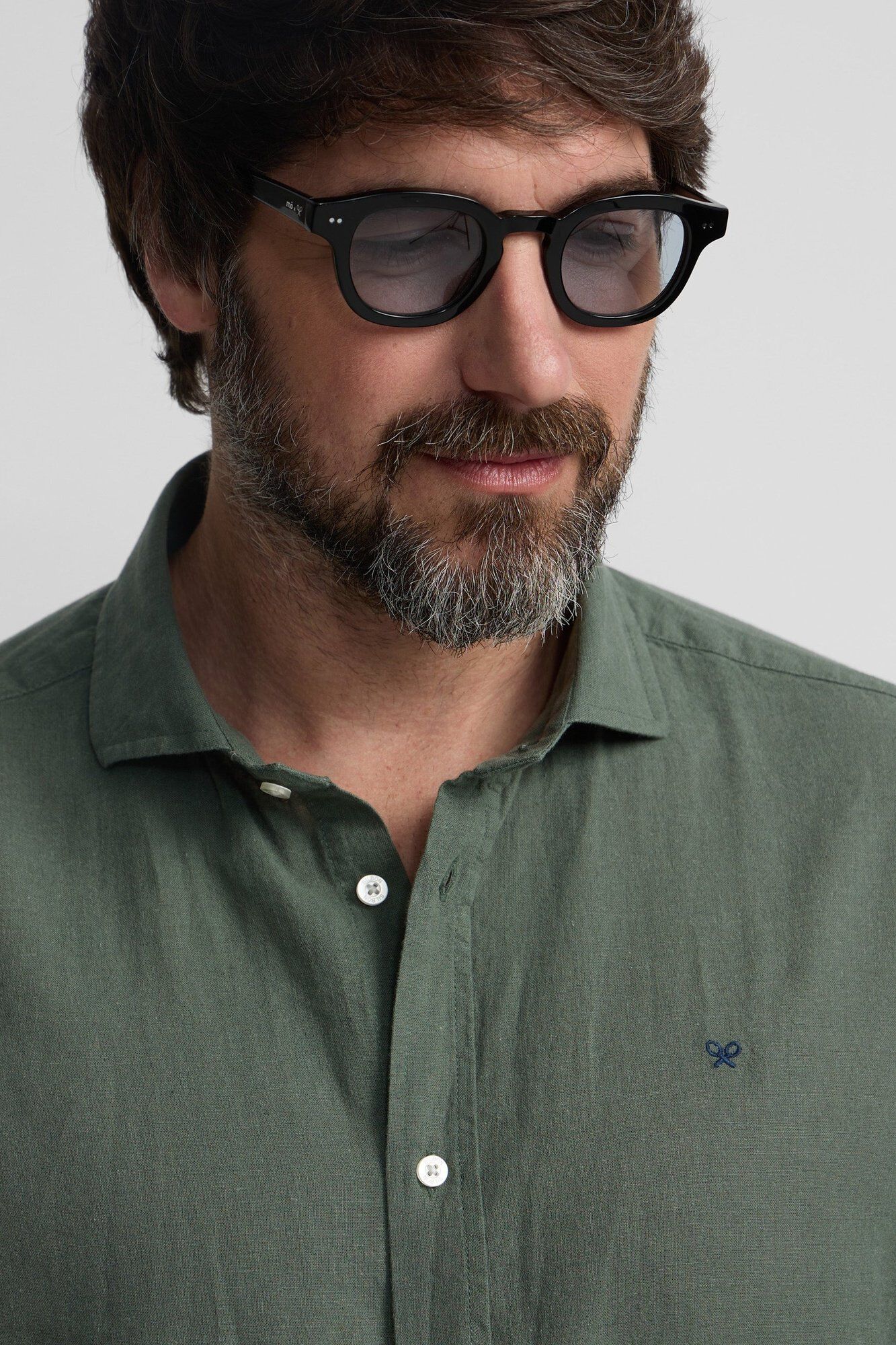 Silbon Camisa sport em linho