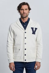 Valecuatro Sweatshirt smoking off-white Ecru