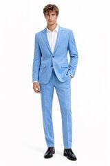 Selected Cal&ccedil;as de fato Slim Fit Azul