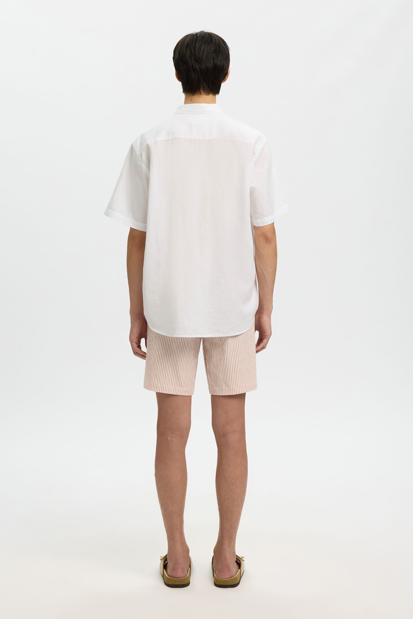 Selected Short sleeve shirt White