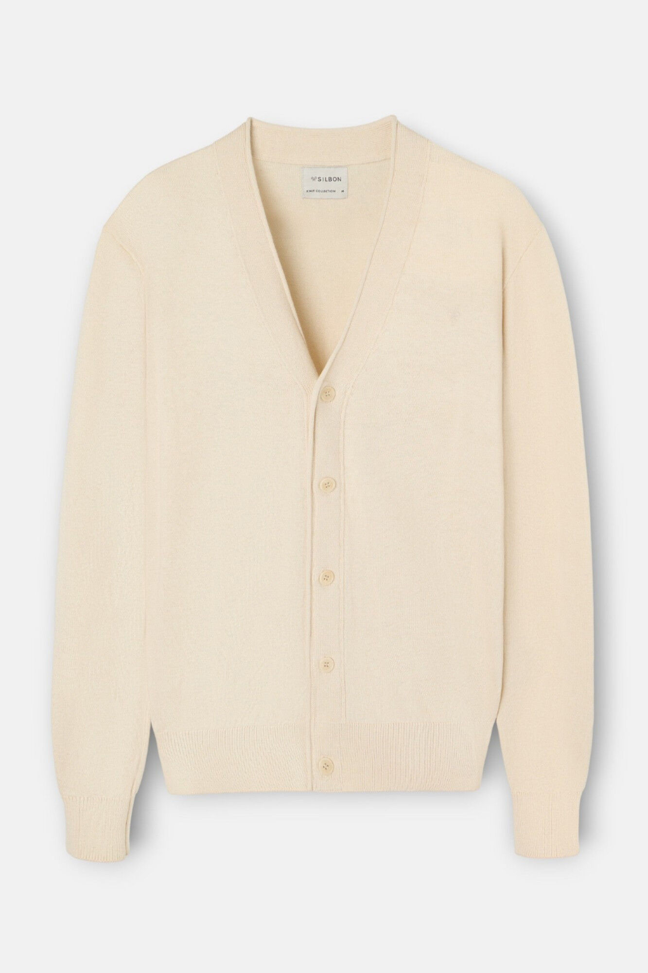 Silbon Classic cardigan Beige