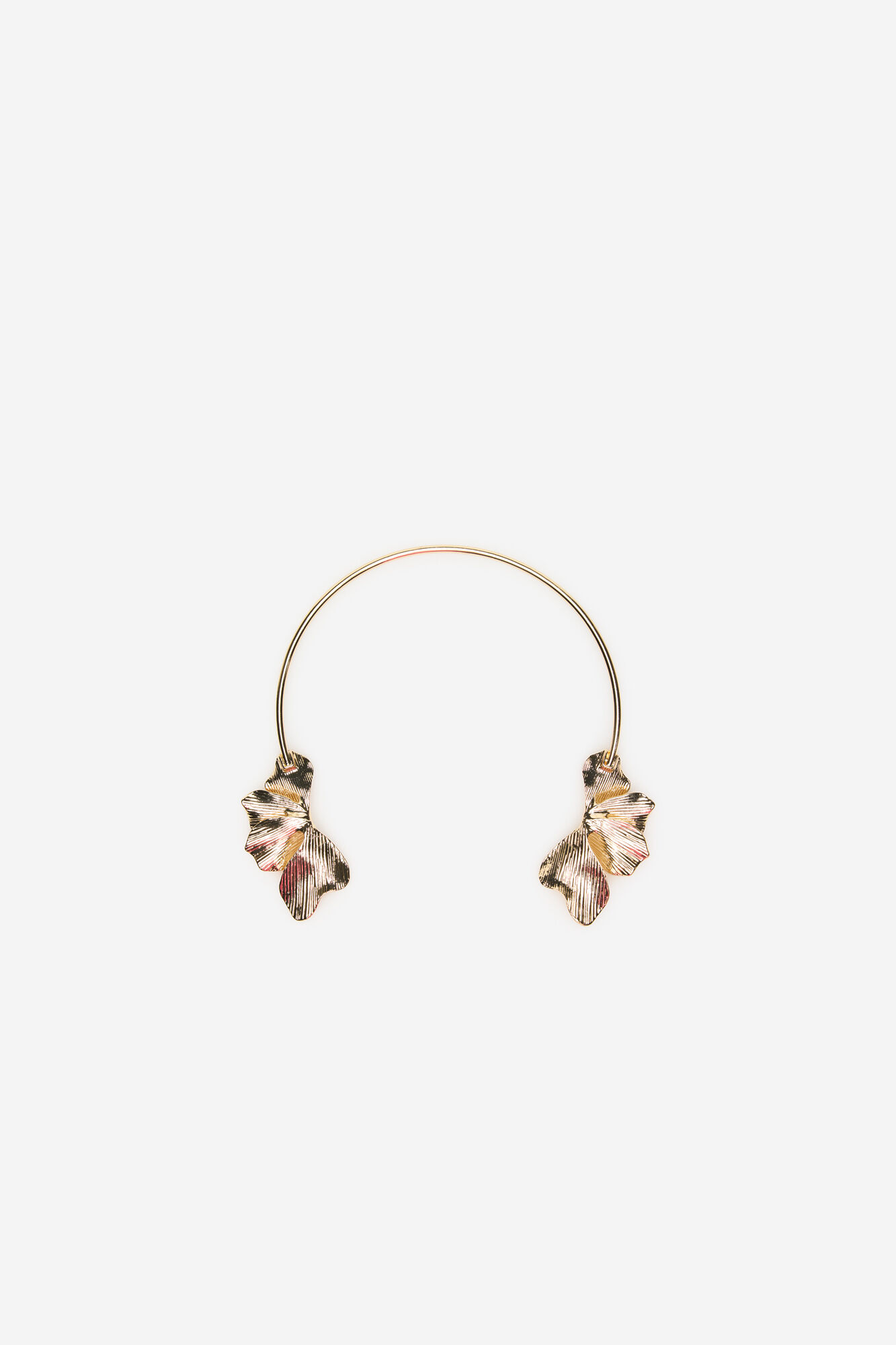 Cortefiel Open flower choker Yellow