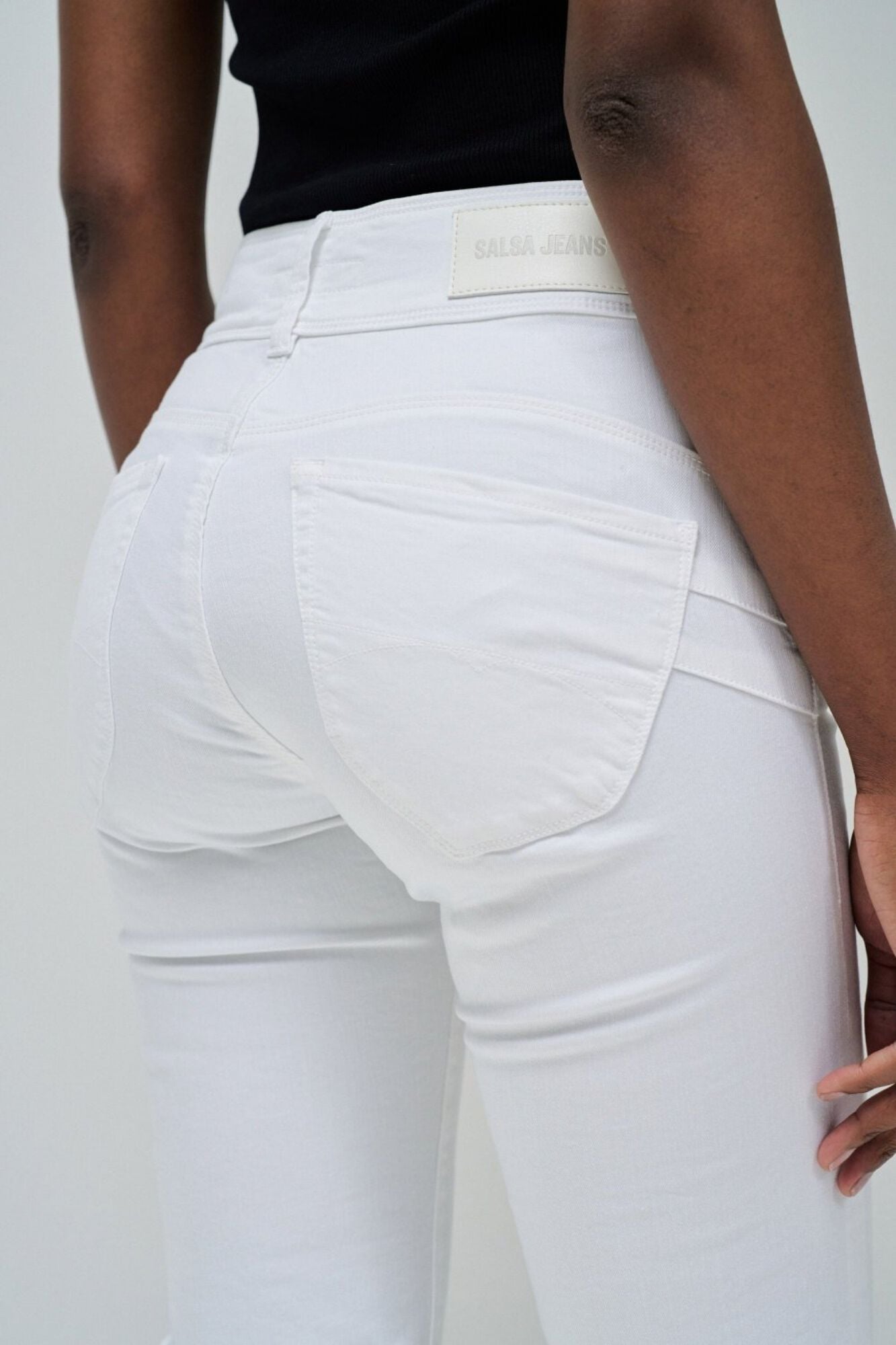 Salsa Jeans Jeans Secret Push retos Branco