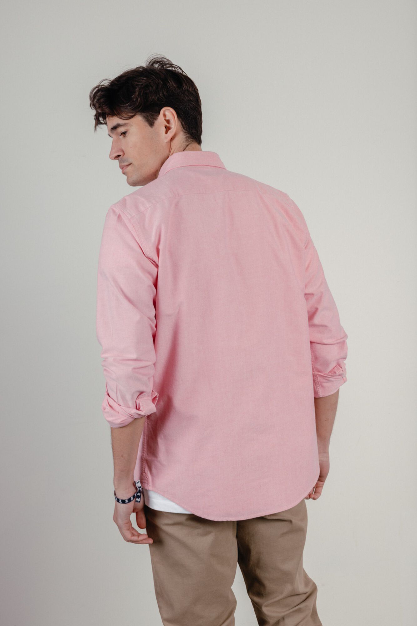 elPulpo Casual oxford shirt Pink