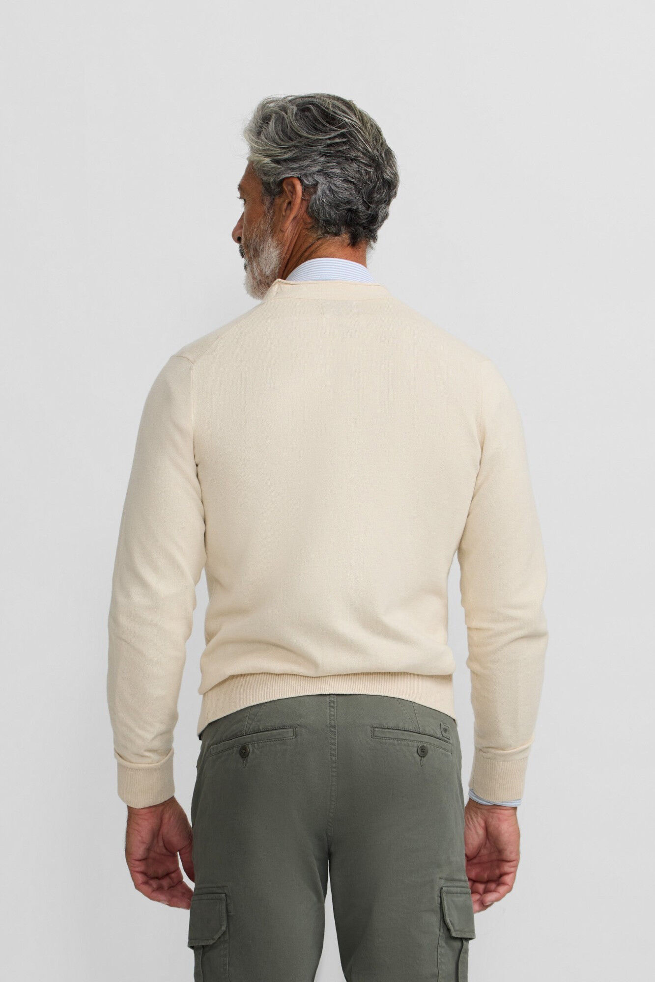 Silbon Classic cardigan Beige
