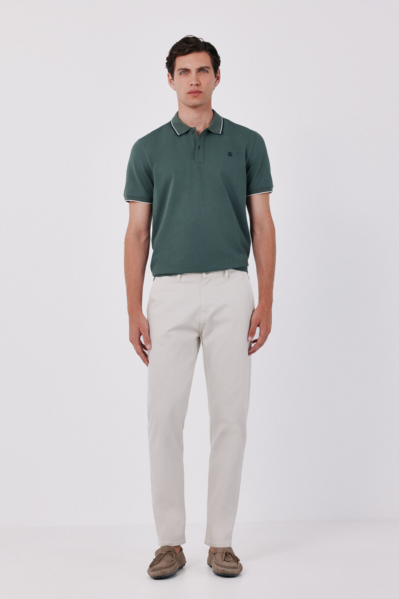 Cortefiel Piqu&eacute; polo shirt