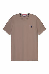 Us Polo T-shirt de manga curta Castanho