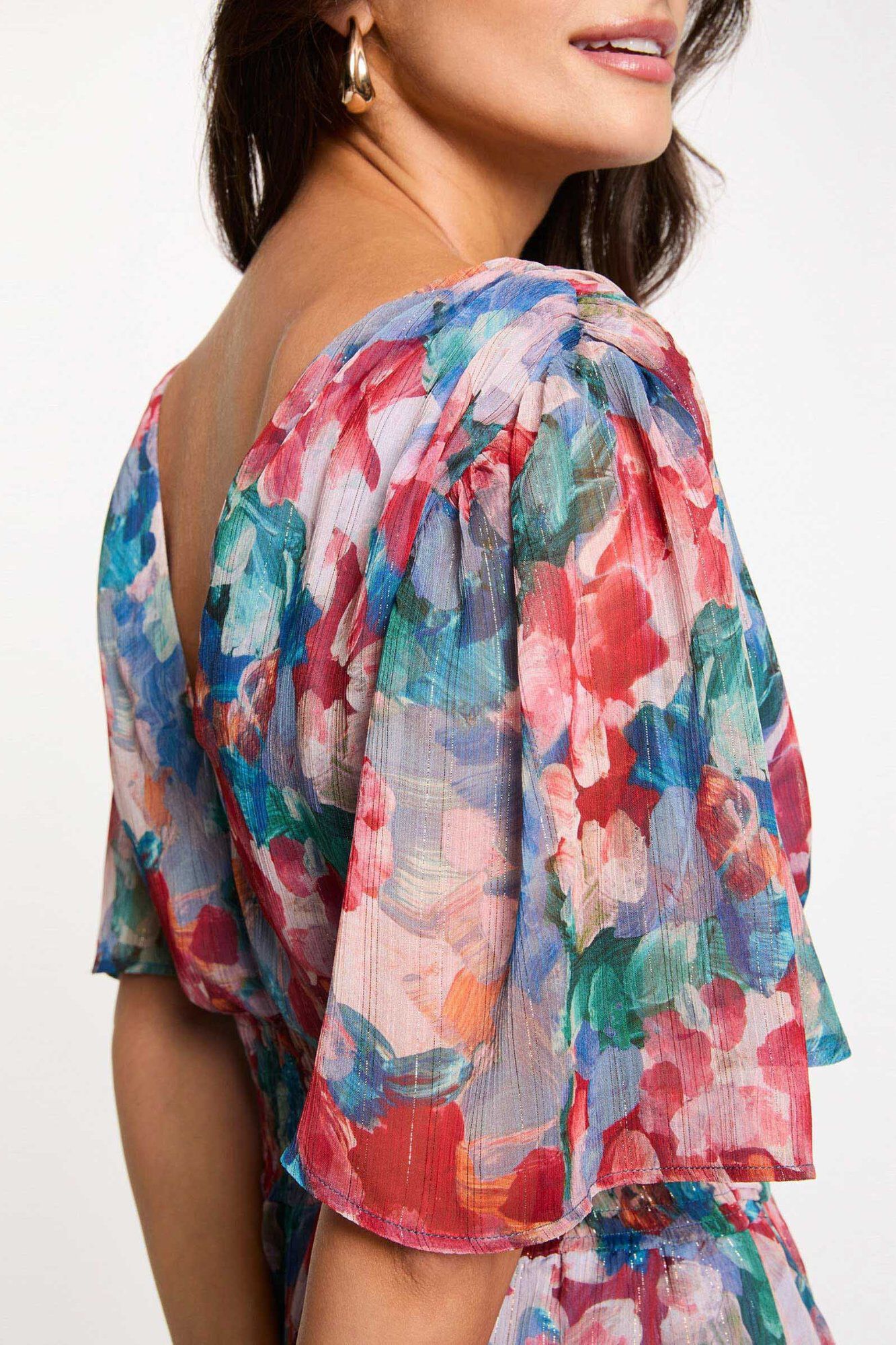 Morgan Vestido comprido fluido