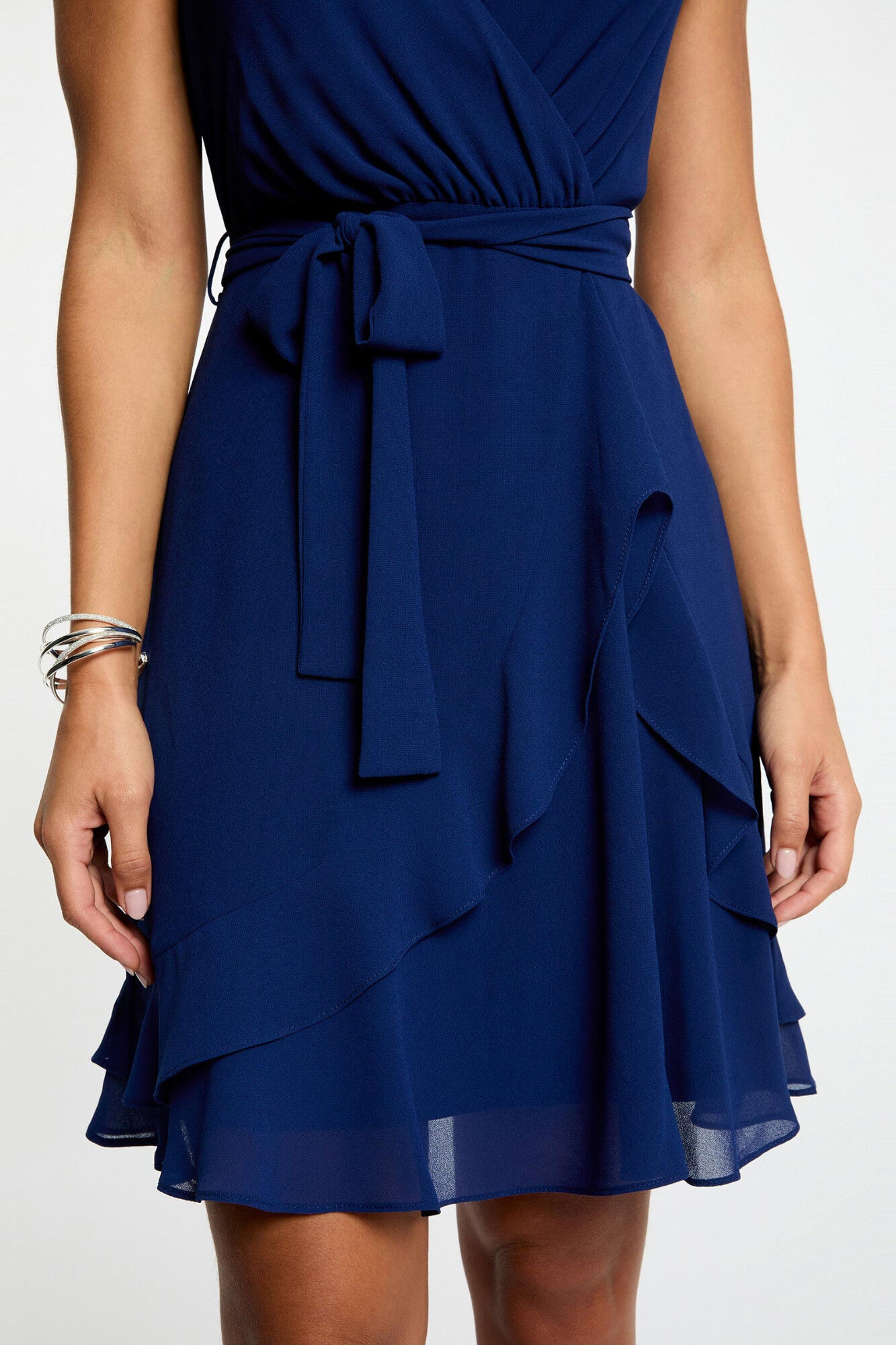 Morgan Wrap short dress