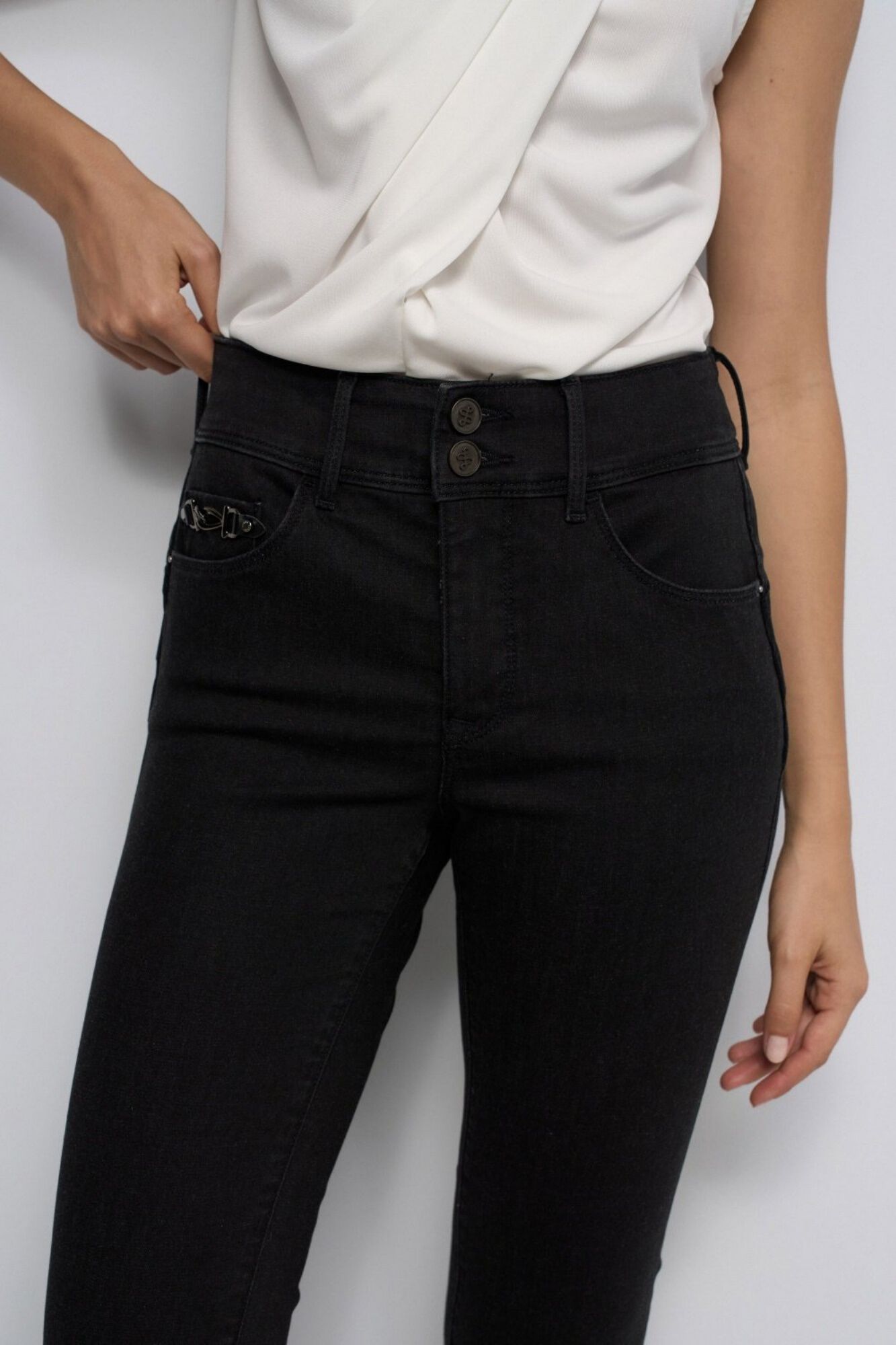 Salsa Jeans Jeans secret push in bootcut Preto