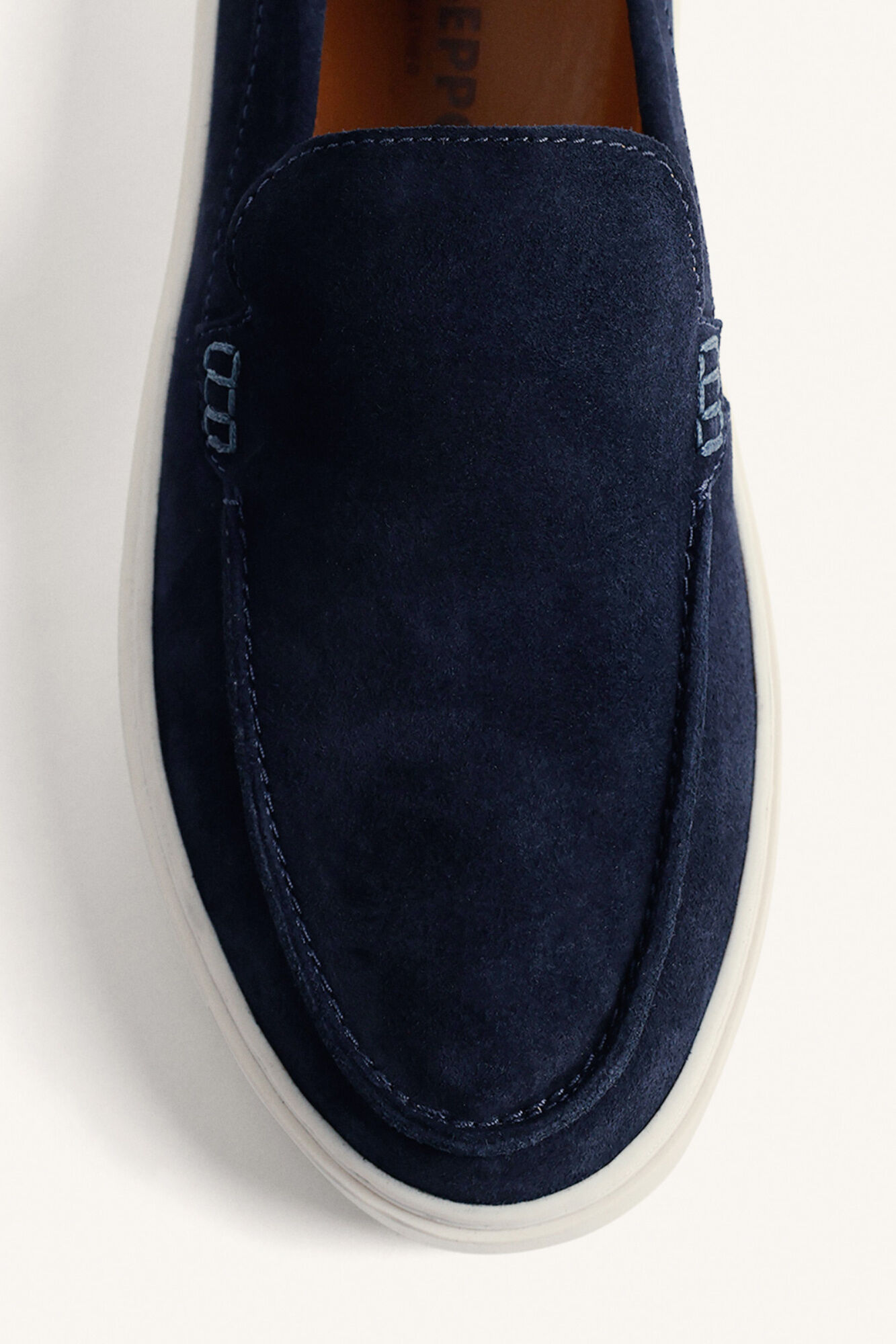 Gioseppo Mocassins de pele Azul