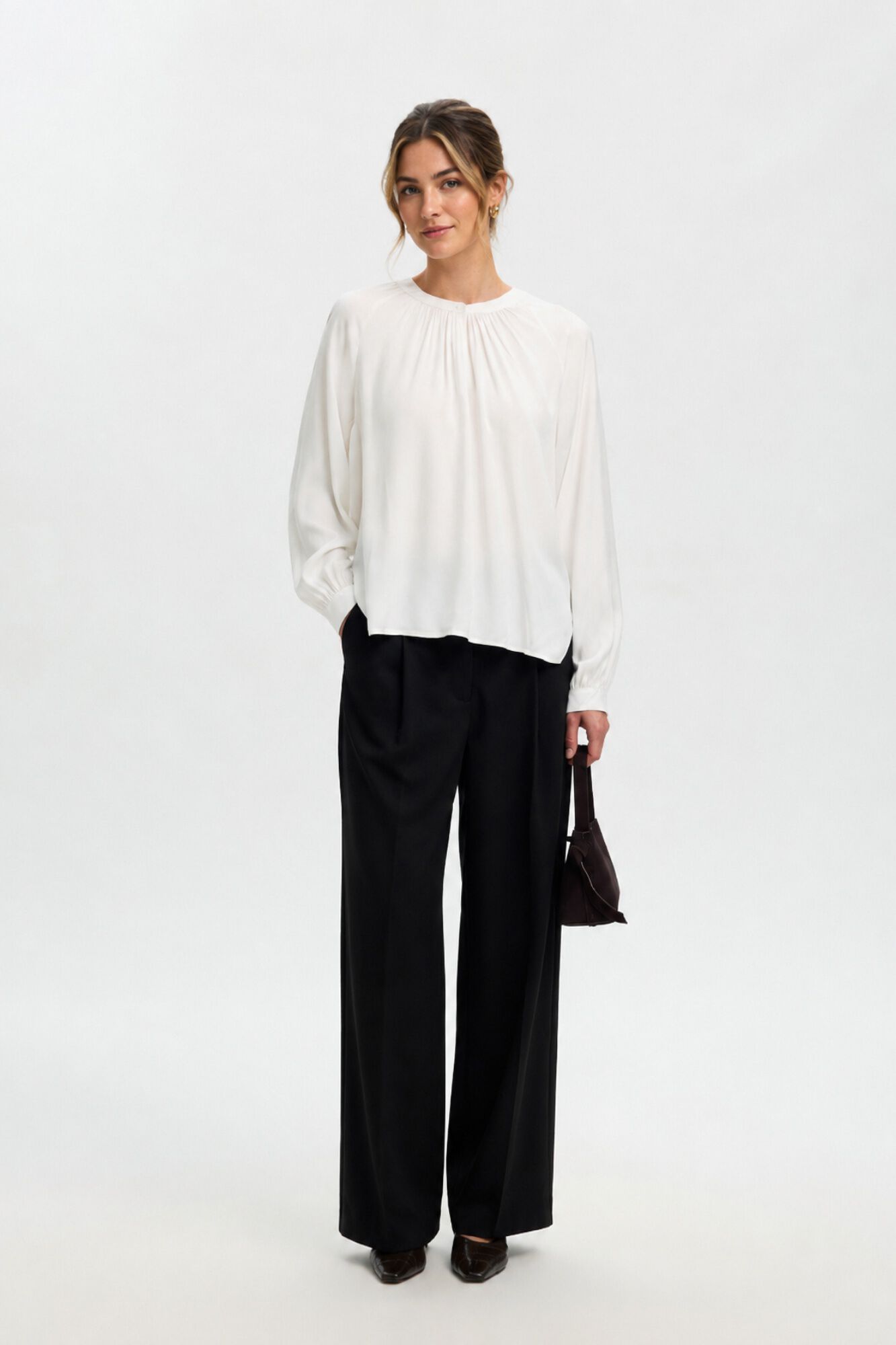 Selected Long sleeve blouse