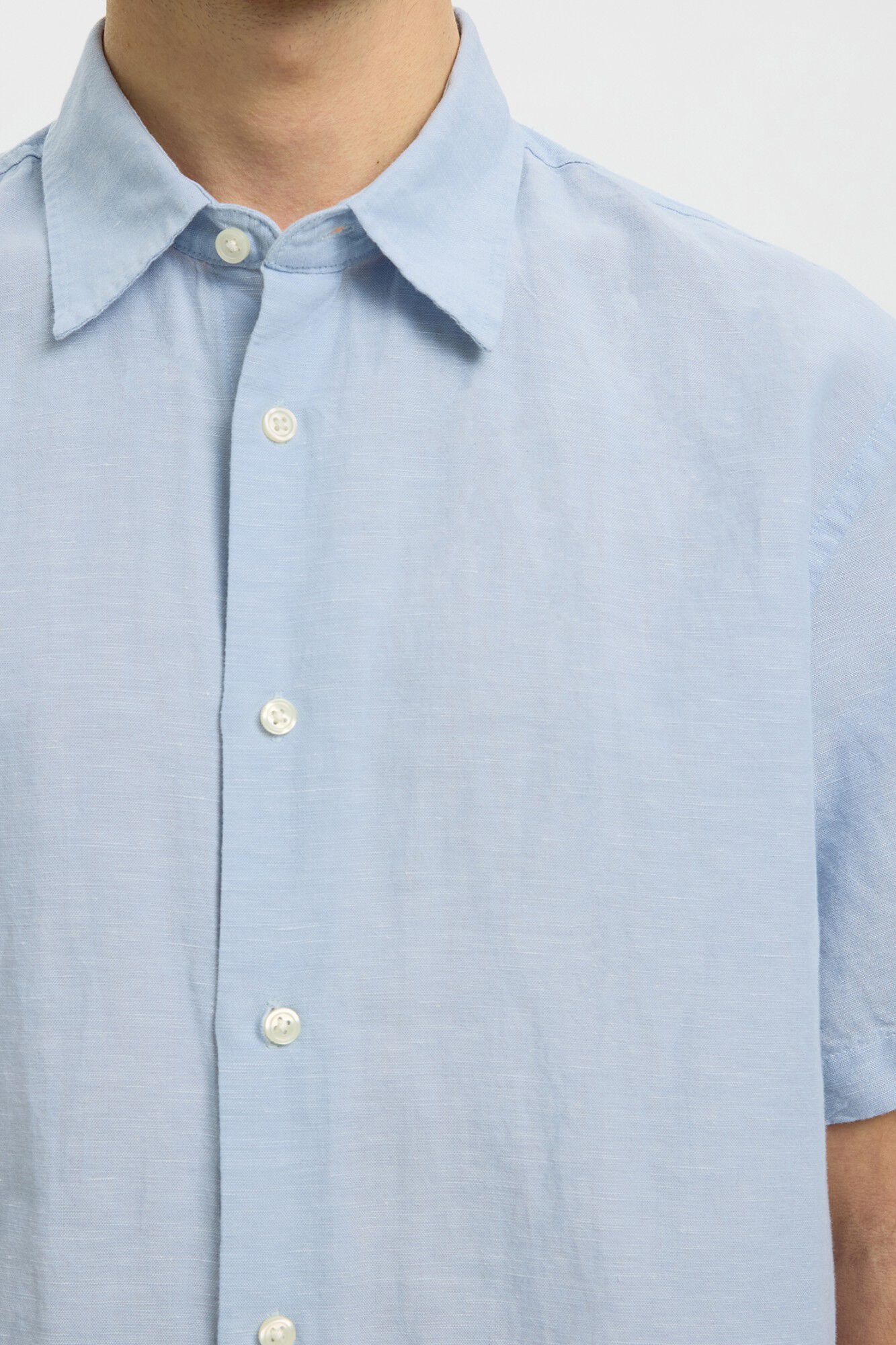 Selected Short sleeve shirt Blue