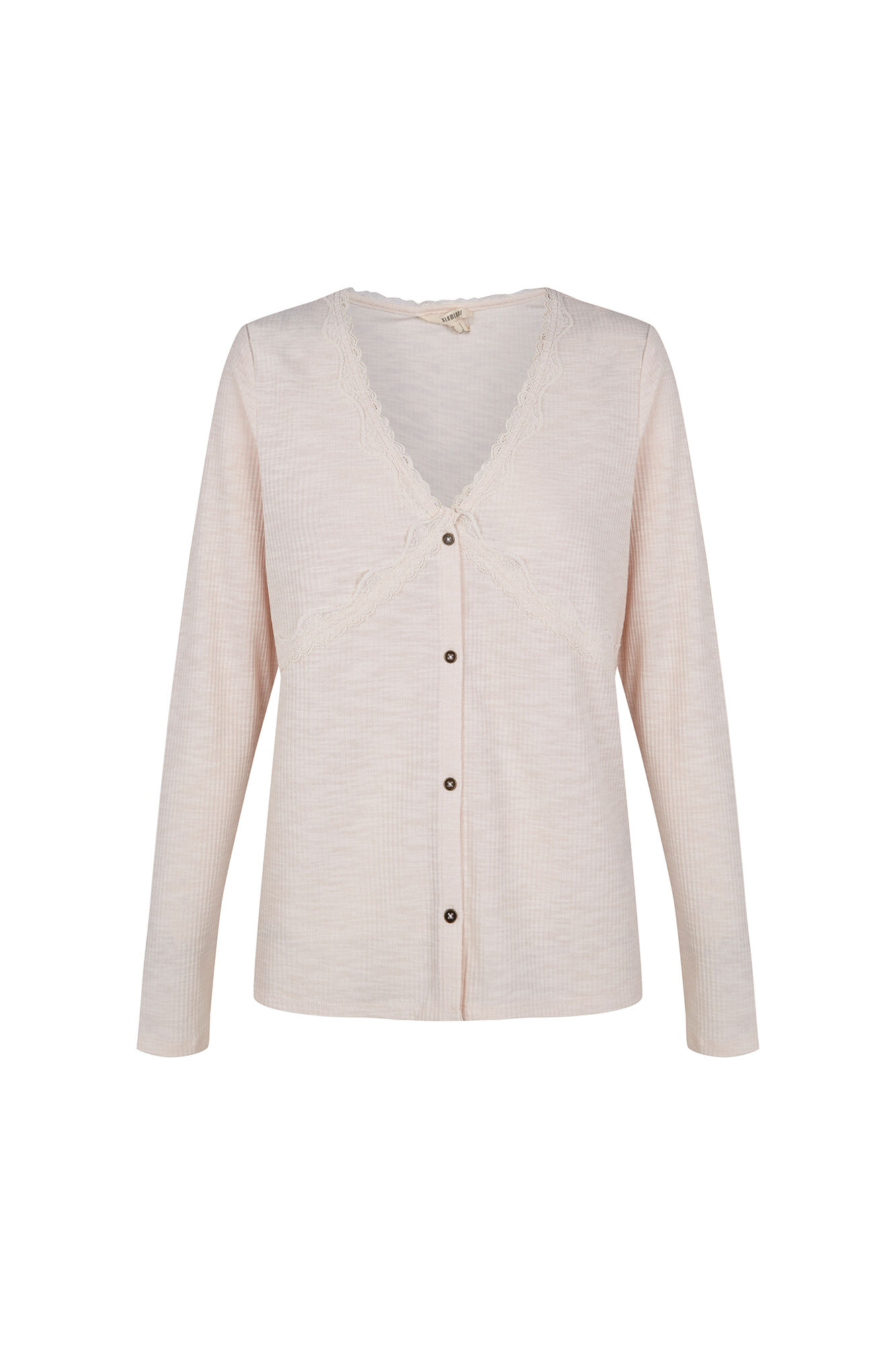 Slowlove Top cardigan blonda Beige