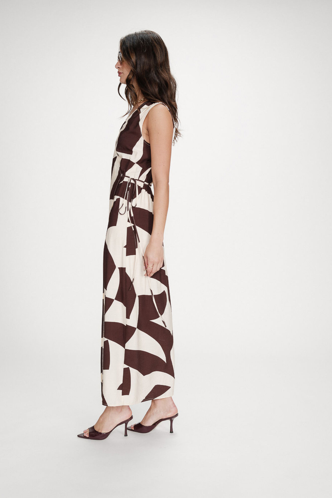 Grace & Mila Vestido comprido Velline Castanho