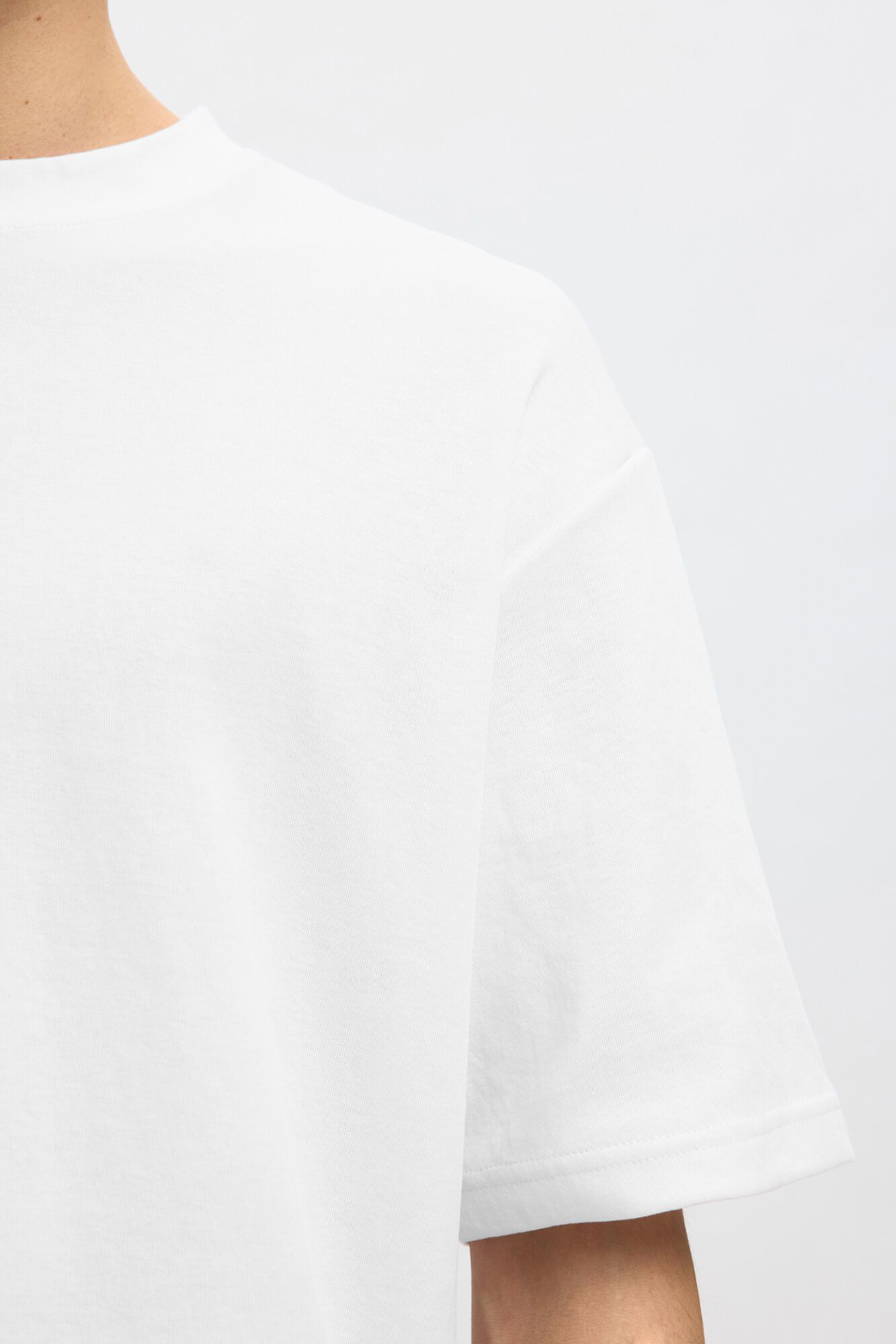 Selected T-shirt manga curta relax