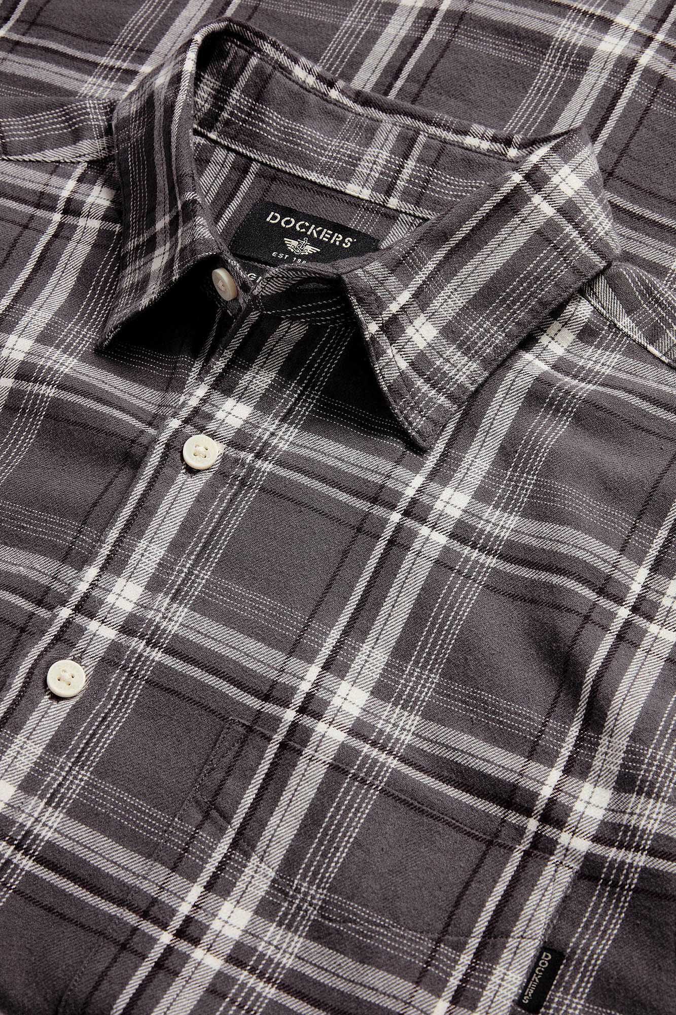Dockers Camisa slim fit Gris