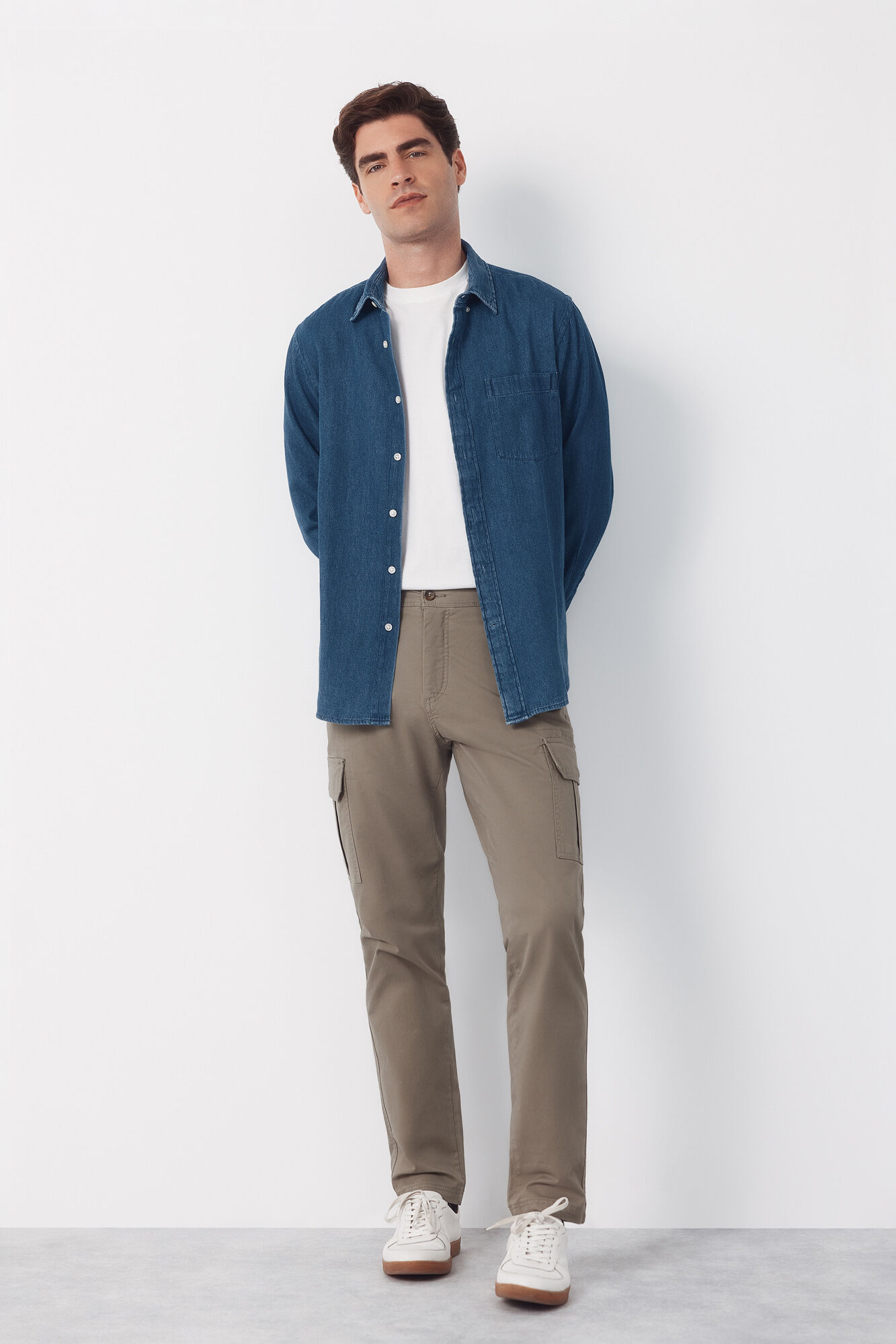 Cortefiel Tapered cargo pants