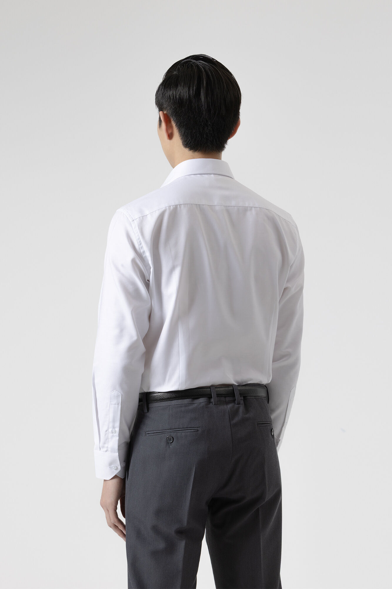 PuroEGO Camisa de vestir em sarja Branco