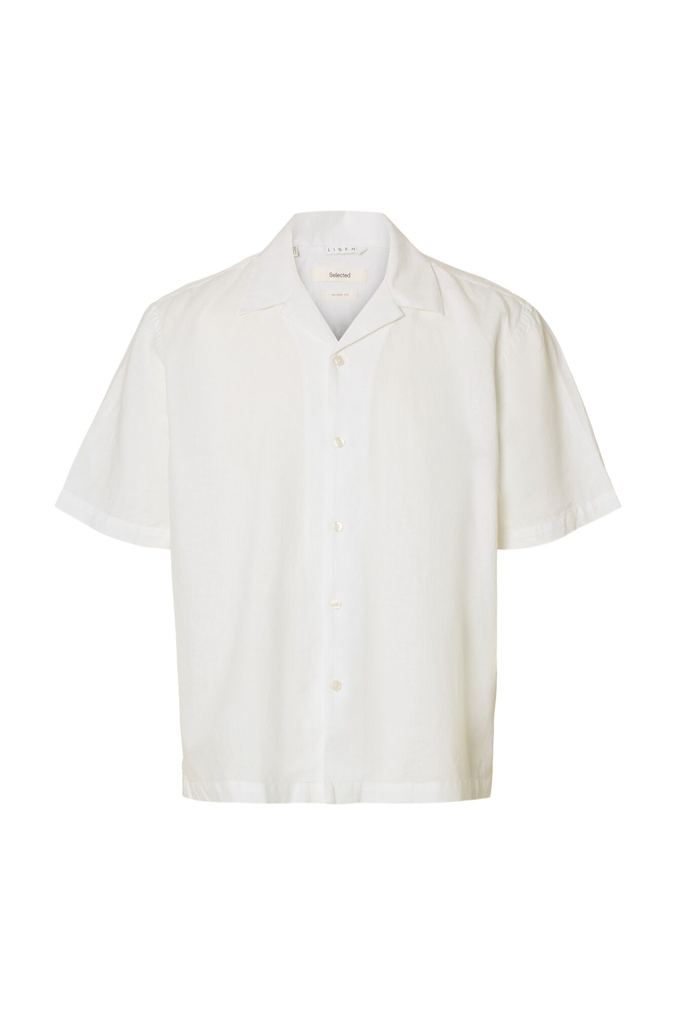 Selected Short sleeve shirt White