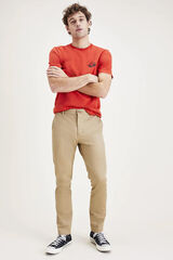 Dockers Cal&ccedil;as chino skinny fit original Tostado